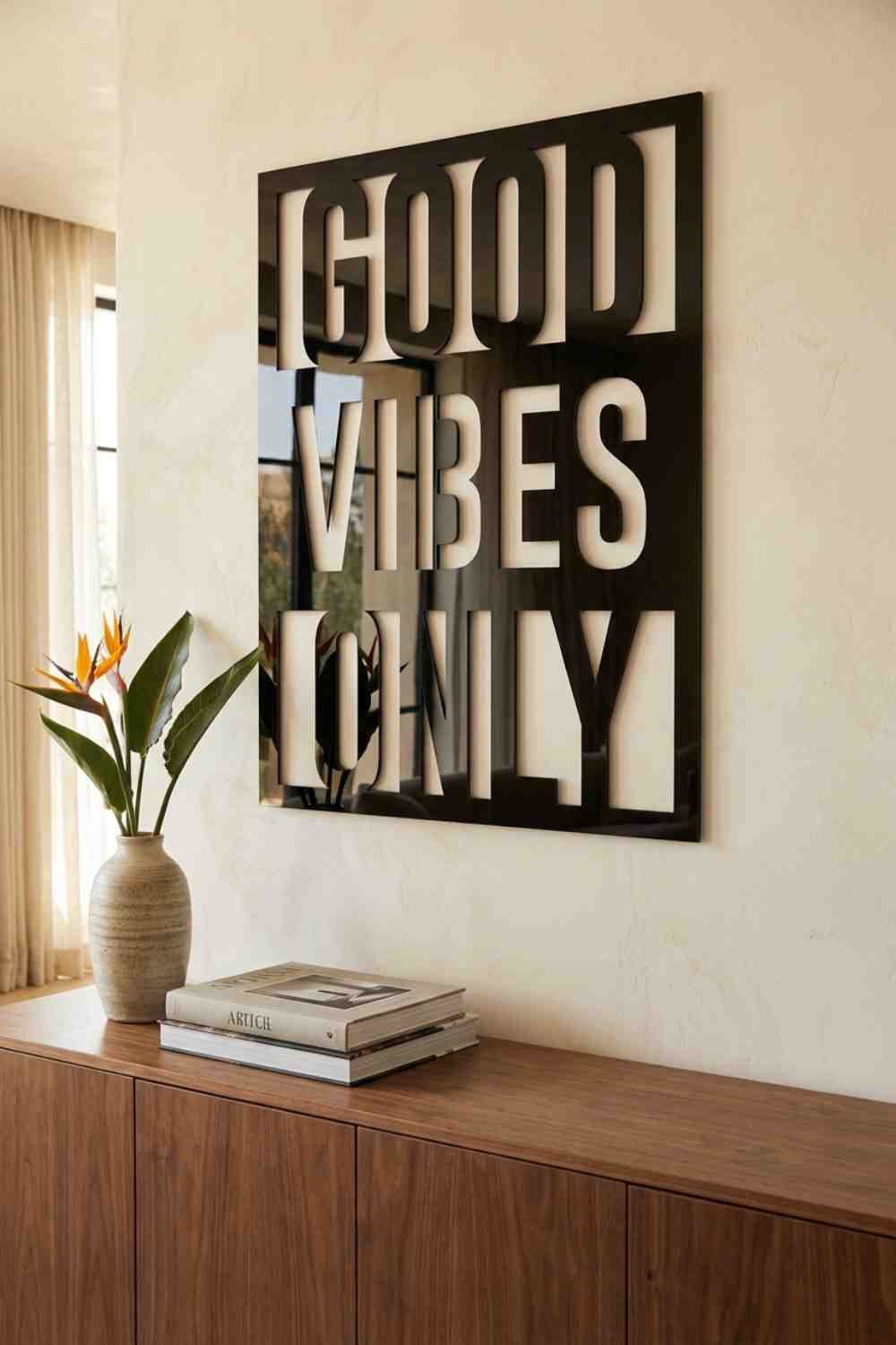 Good Vibes Only - Cuadro decorativo | Cortayrecorta.es
