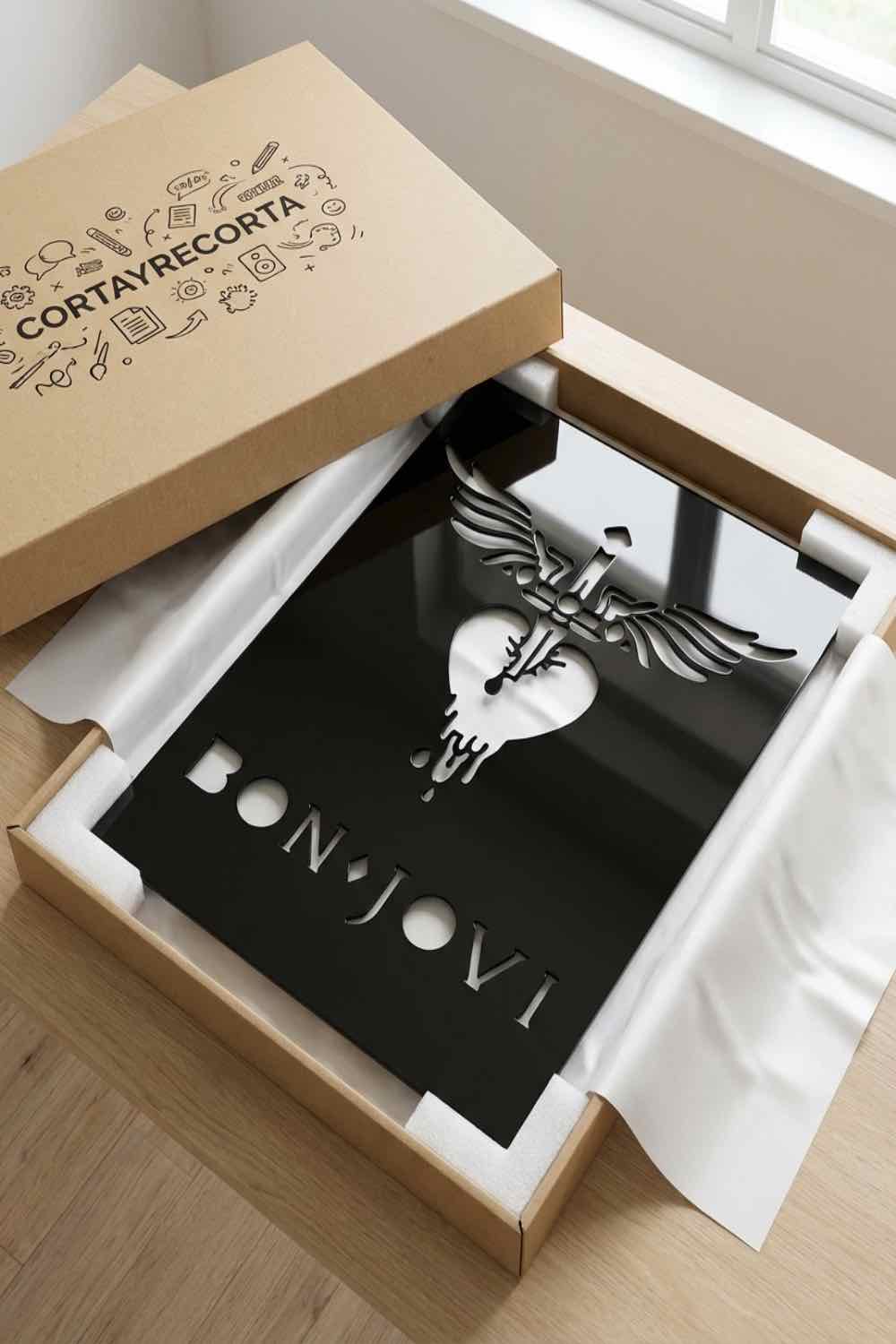Bon Jovi - Cuadro decorativo | Cortayrecorta.es