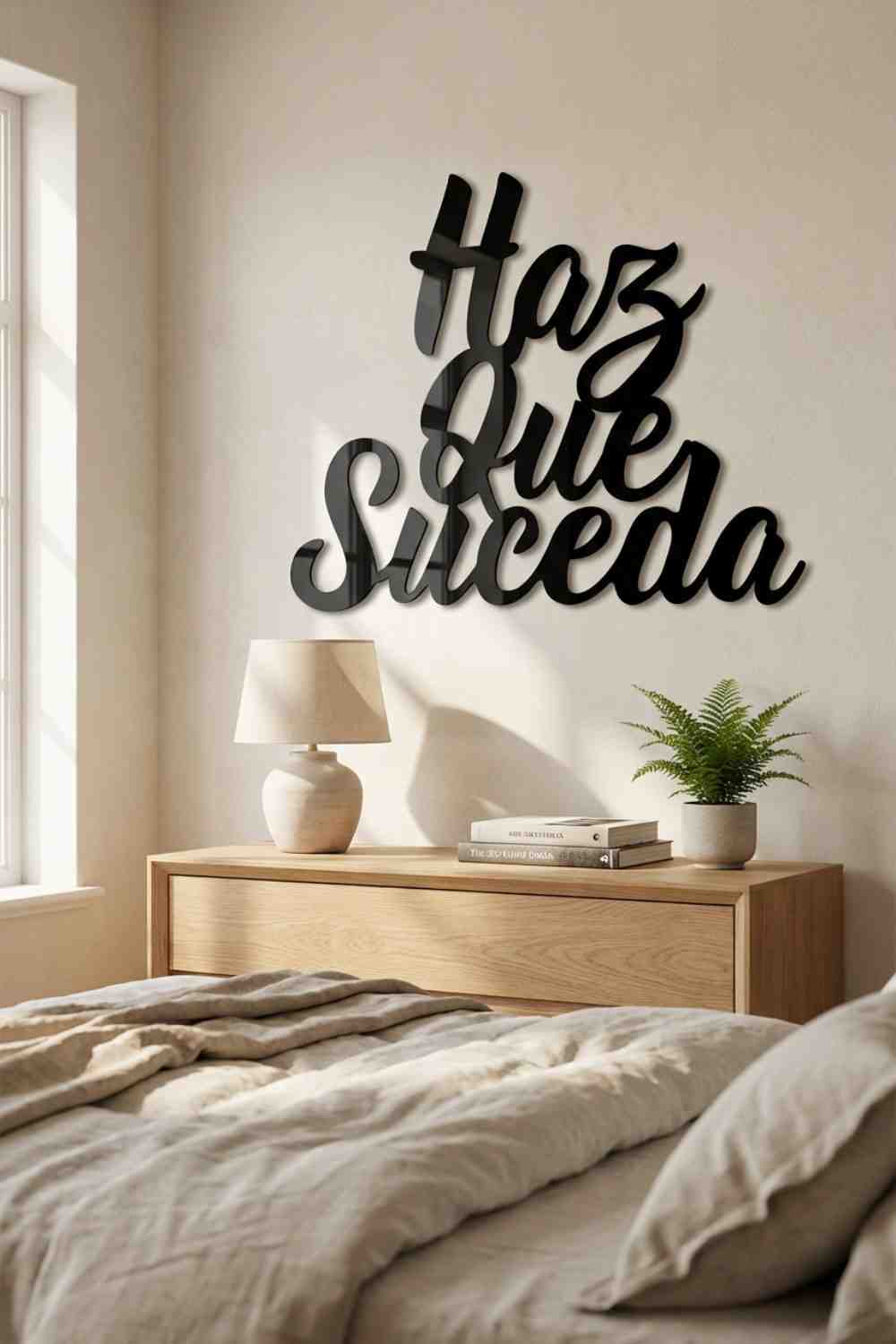 Haz que suceda - Cuadro decorativo | Cortayrecorta.es