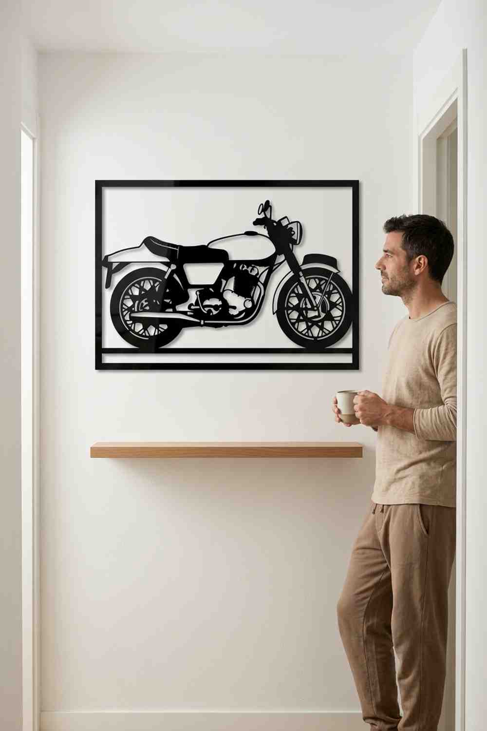 Norton Commando de 1968 - Cuadro decorativo | Cortayrecorta.es