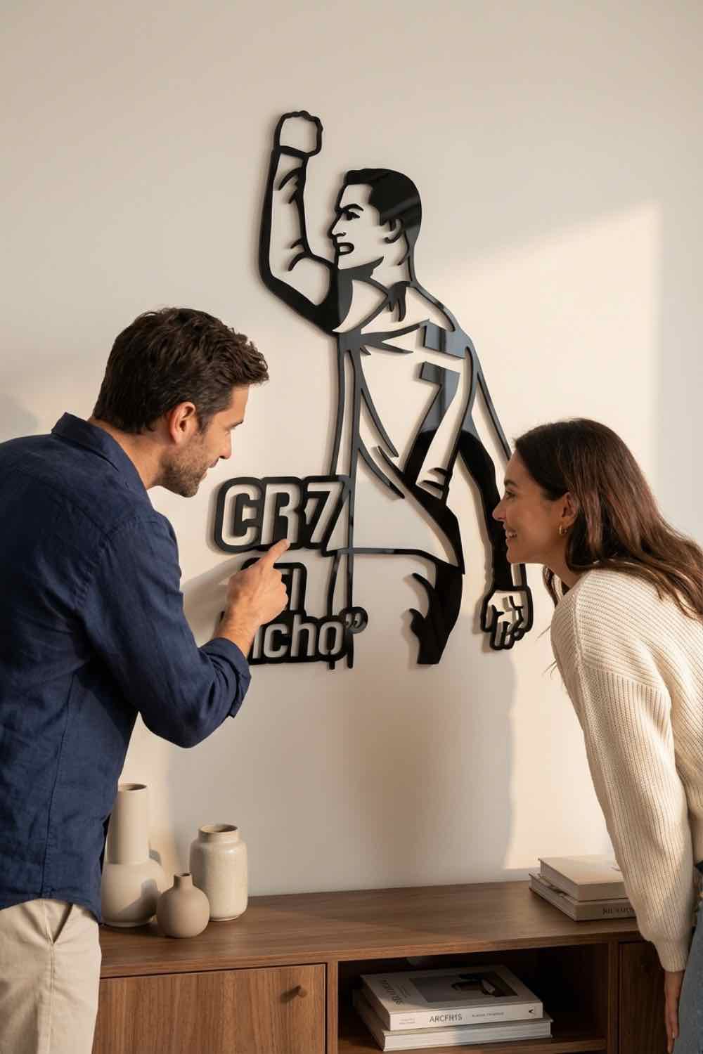 CR7 El Bicho - Cuadro decorativo | Cortayrecorta.es
