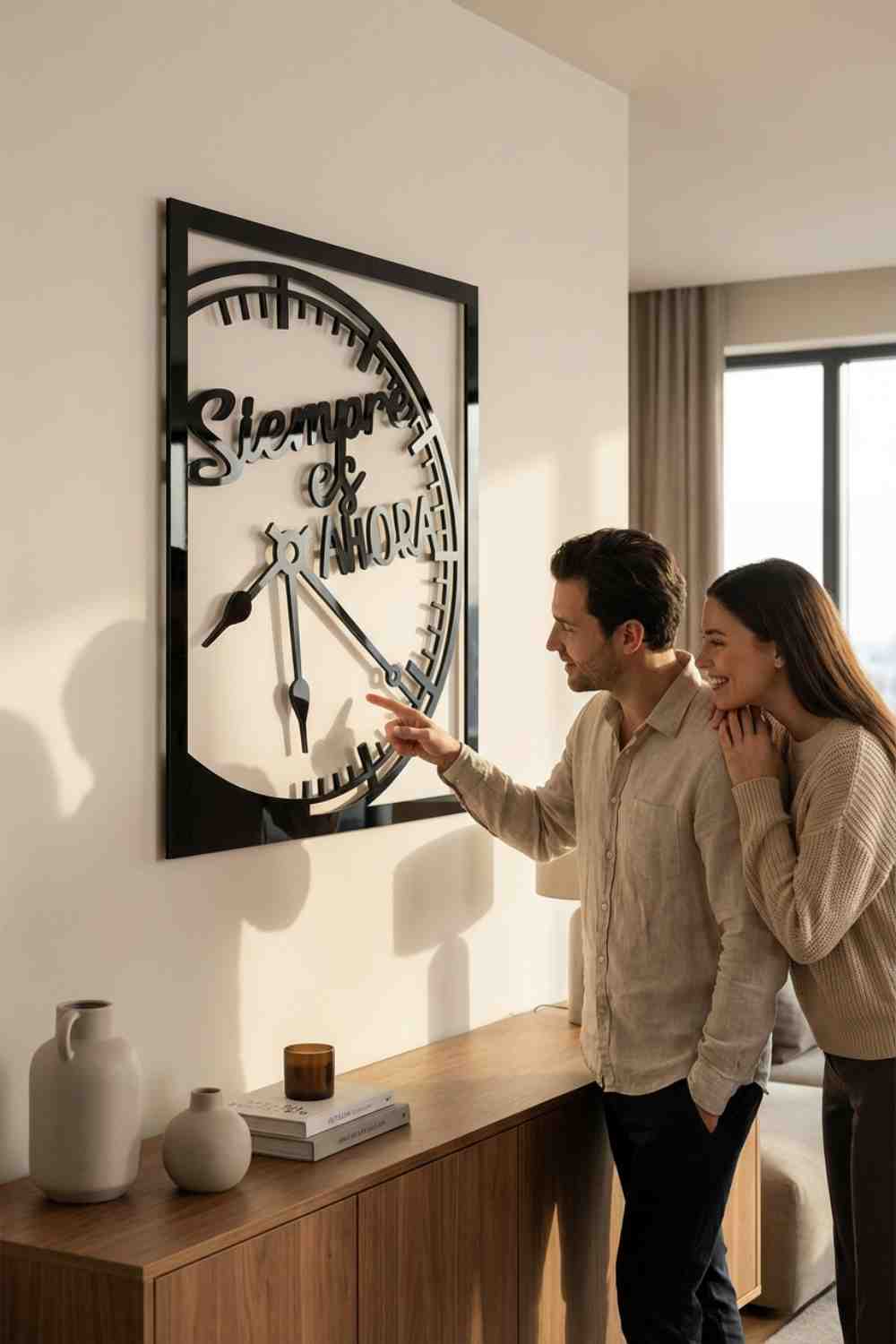 Siempre es ahora - Cuadro decorativo | Cortayrecorta.es