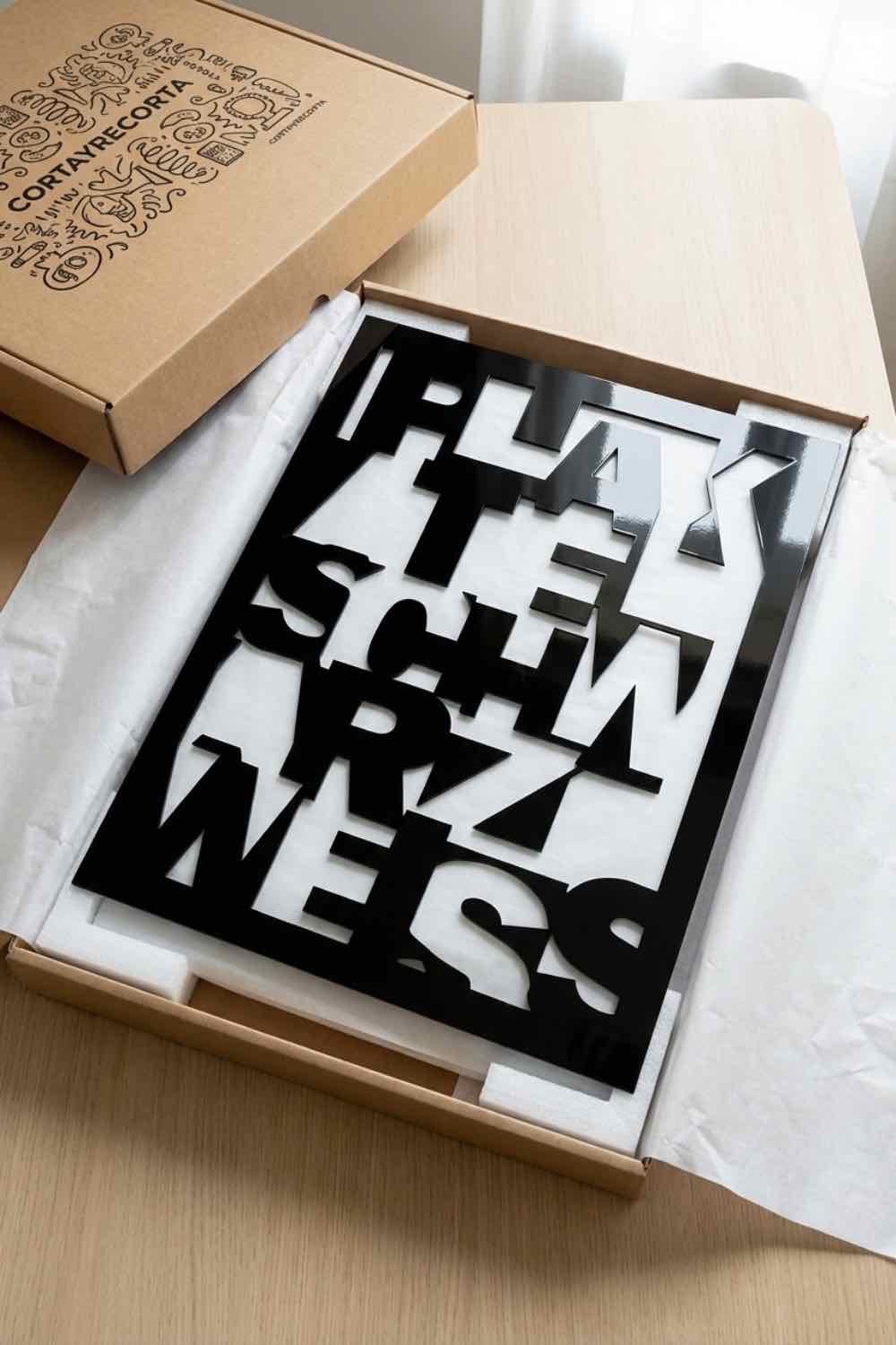 Plak - Cuadro decorativo | Cortayrecorta.es