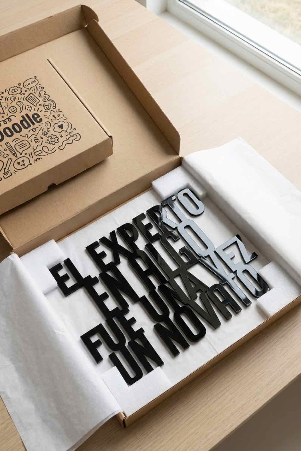 Experiencia - Cuadro decorativo | Cortayrecorta.es