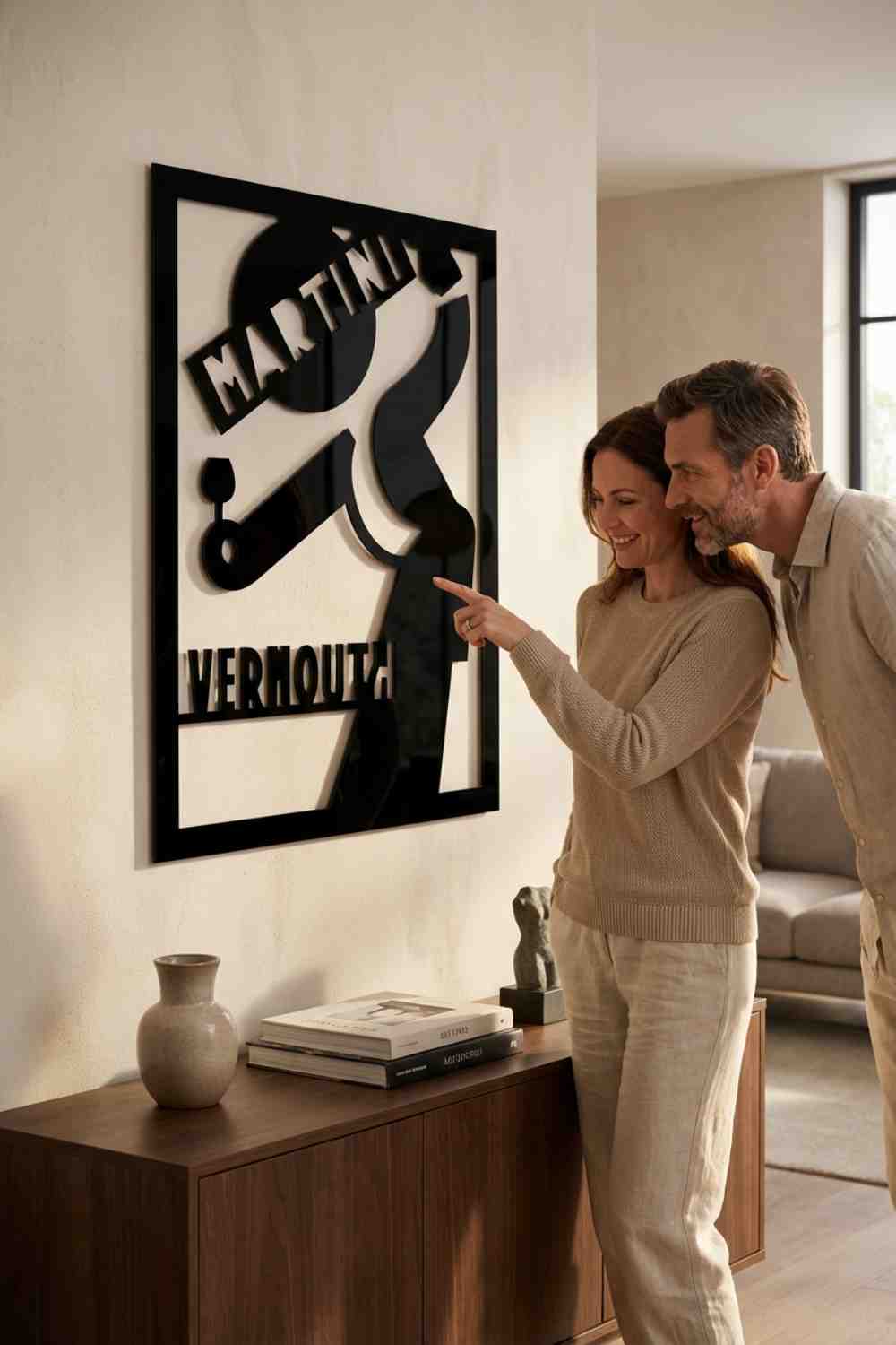 Martini Vermouth - Cuadro decorativo | Cortayrecorta.es