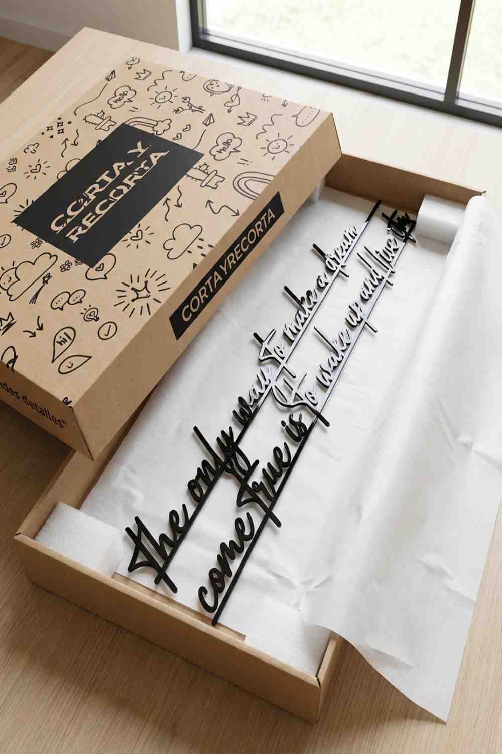 The Only Way - Cuadro decorativo | Cortayrecorta.es