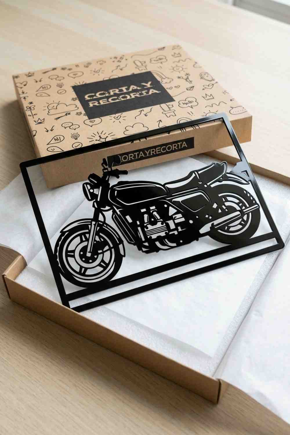 Honda GL1100 Gold Wing Interestatal de 1980 - Cuadro decorativo | Cortayrecorta.es