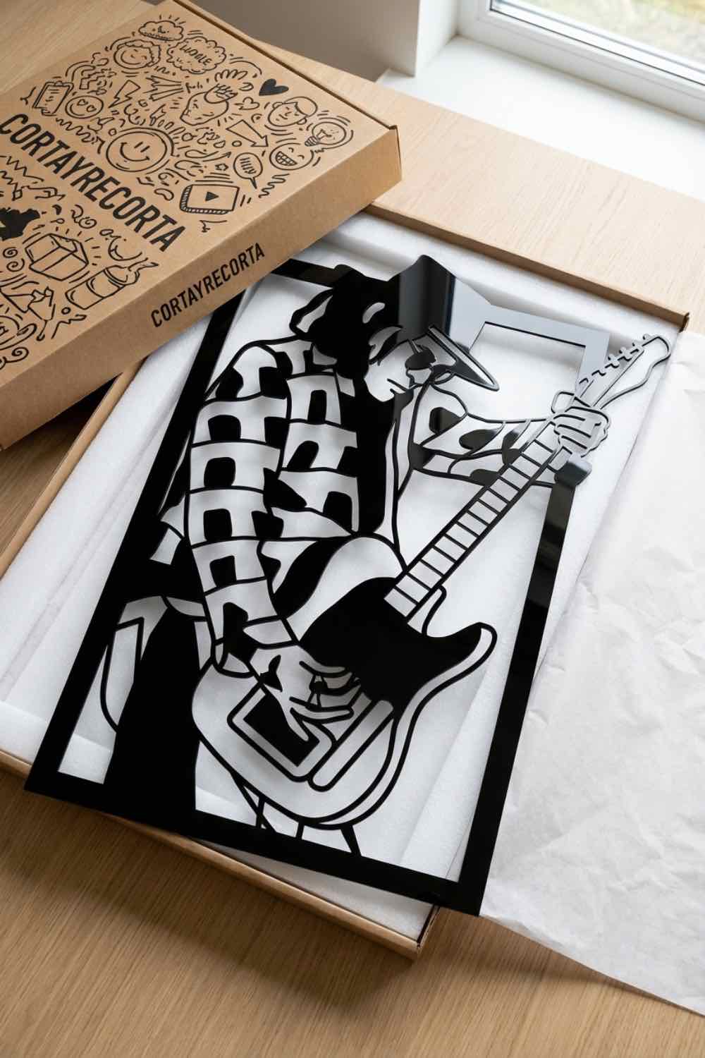 Jhonny Deep - Cuadro decorativo | Cortayrecorta.es