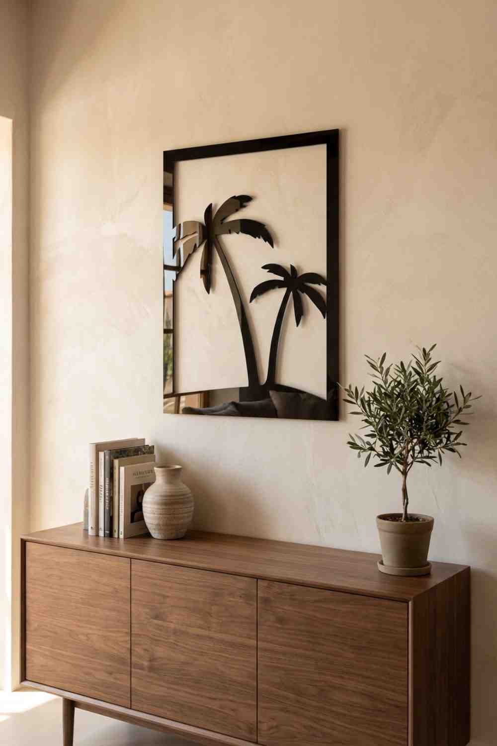 Palmeras - Cuadro decorativo | Cortayrecorta.es