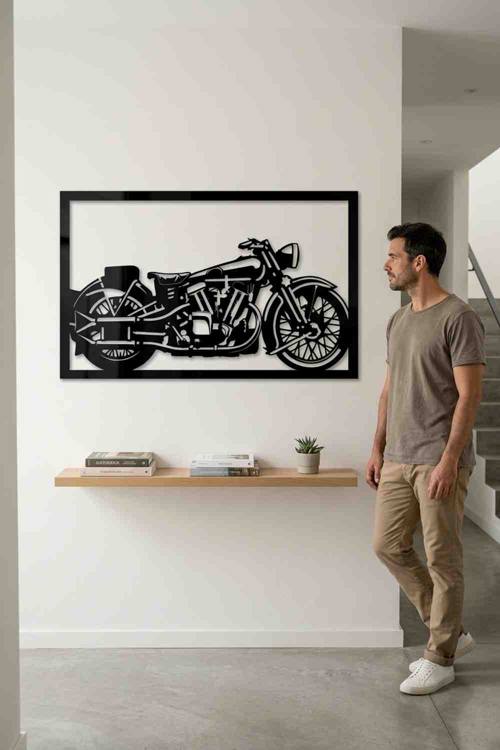 Brough Superior SS100 de 1937 - Cuadro decorativo | Cortayrecorta.es