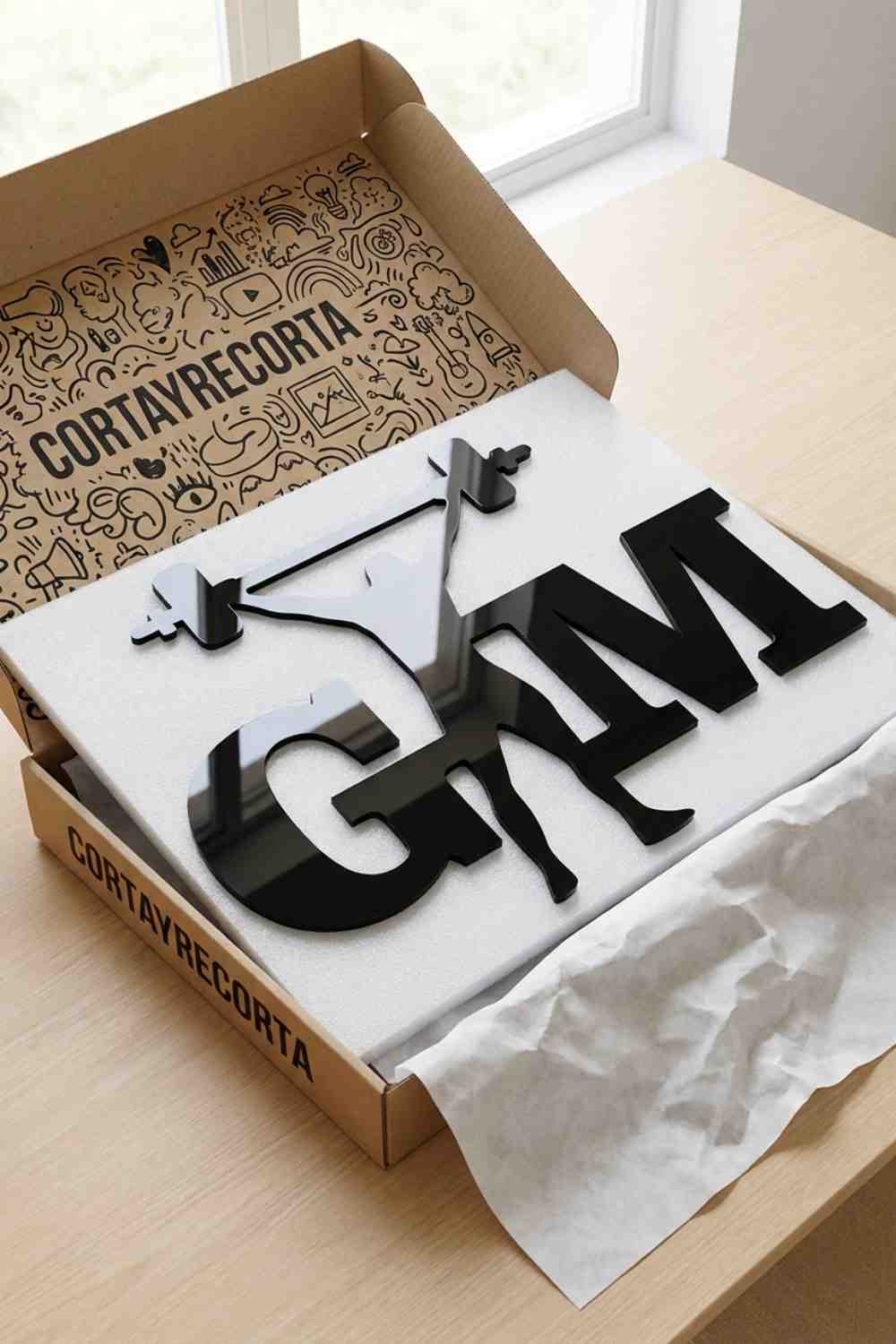 Gym - Cuadro decorativo | Cortayrecorta.es