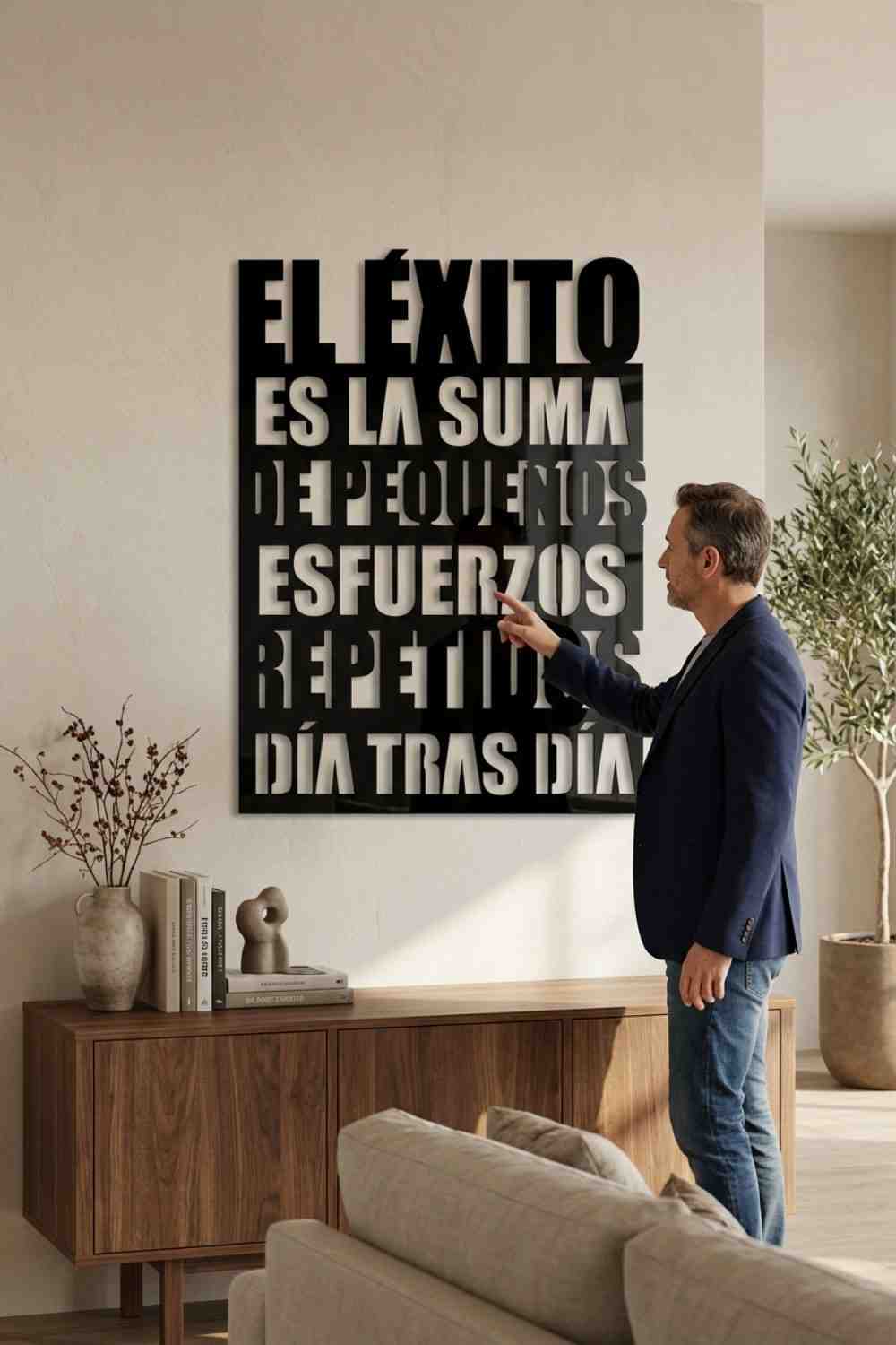 El éxito es la suma de pequeños esfuerzos