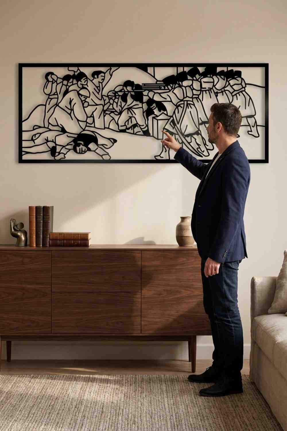 Los Fusilamientos Del 3 De Mayo - Francisco De Goya Panorámico