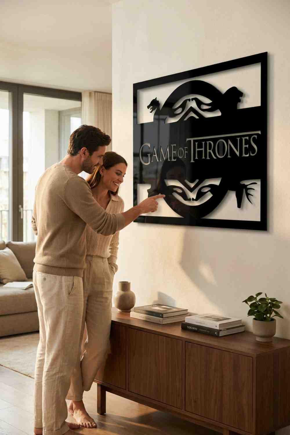 Juego De Tronos - Cuadro decorativo | Cortayrecorta.es