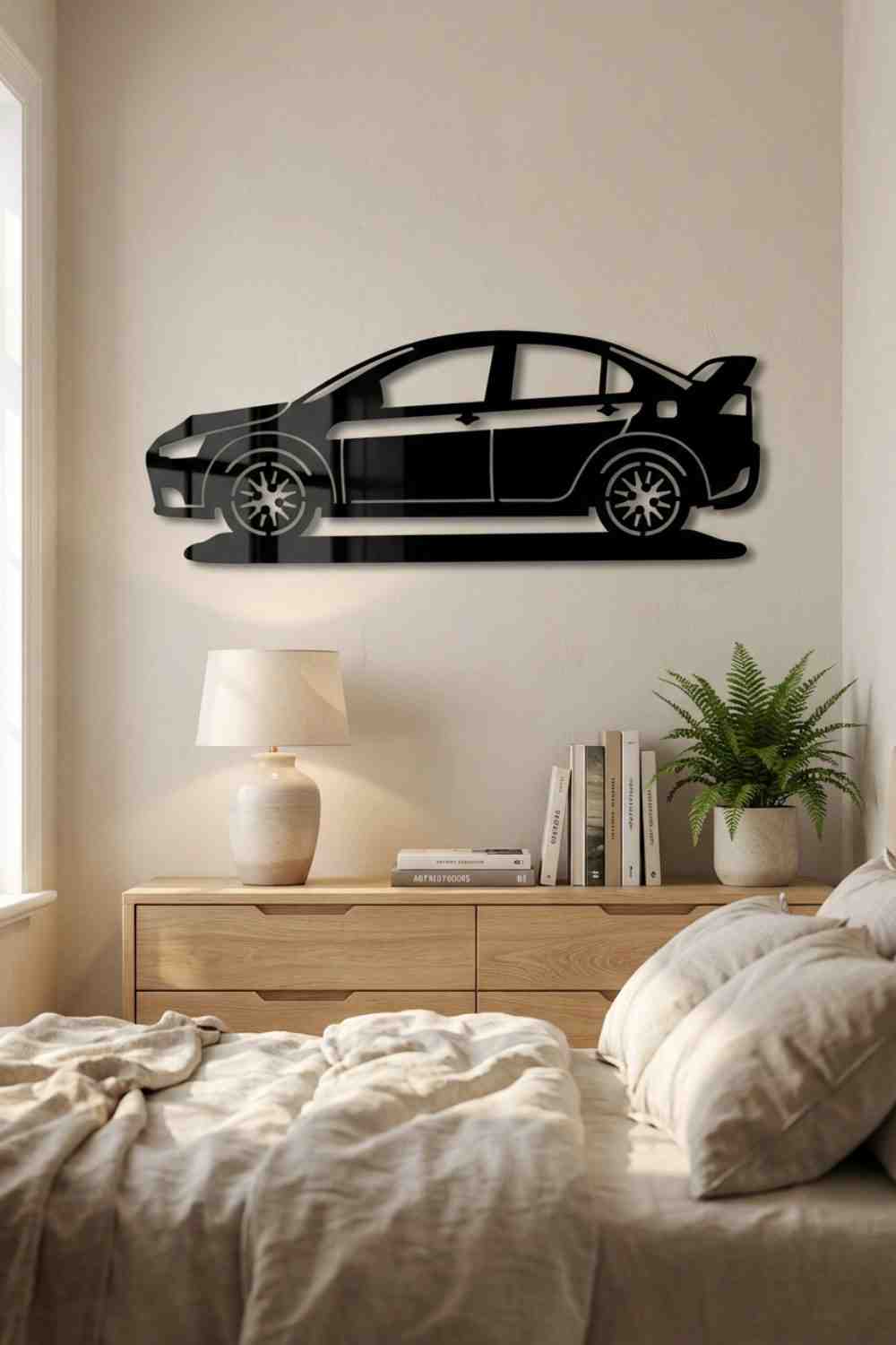 Subaru Impreza Perfil - Cuadro decorativo | Cortayrecorta.es
