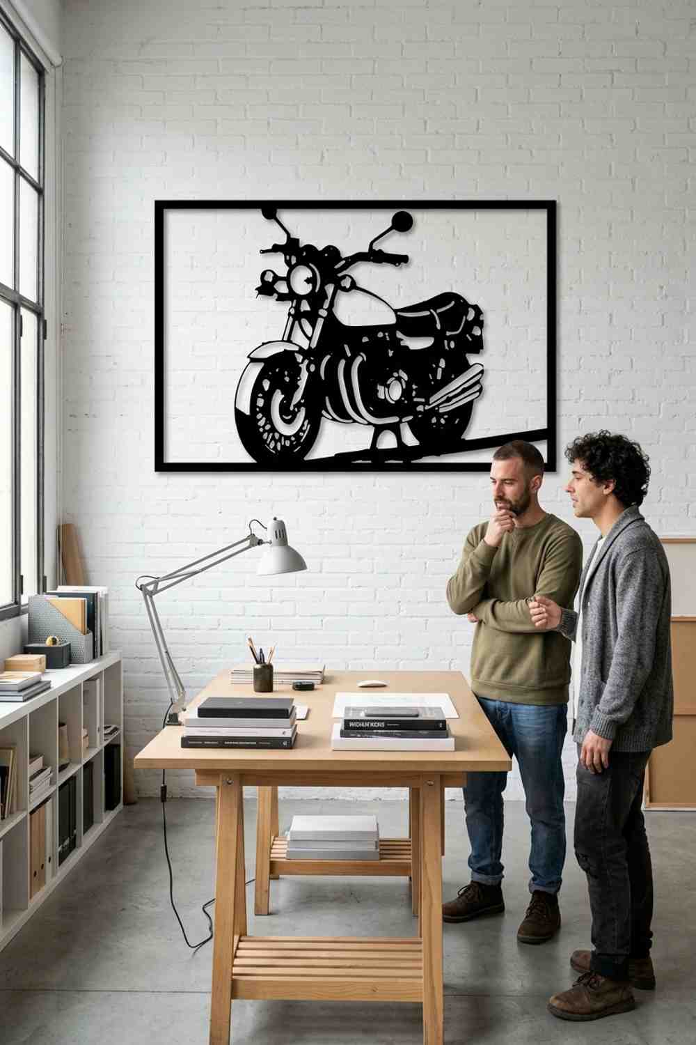 Kawasaki Z1 de 1972 (1) - Cuadro decorativo | Cortayrecorta.es