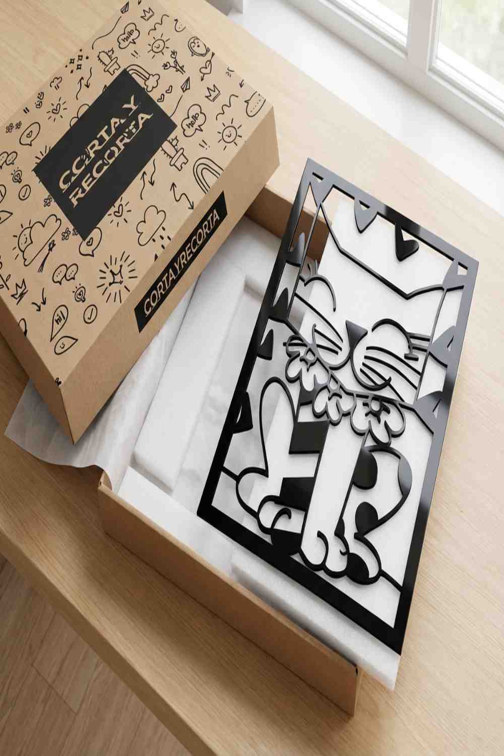 Romero Britto - Cuadro decorativo | Cortayrecorta.es