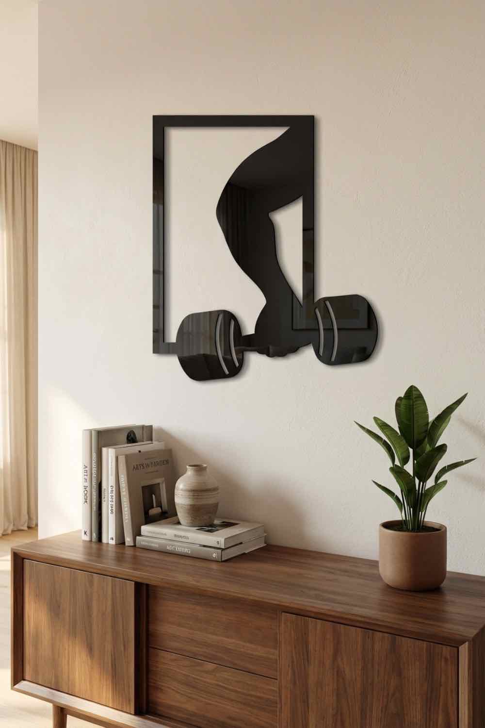 Ejercitando brazo - Cuadro decorativo | Cortayrecorta.es