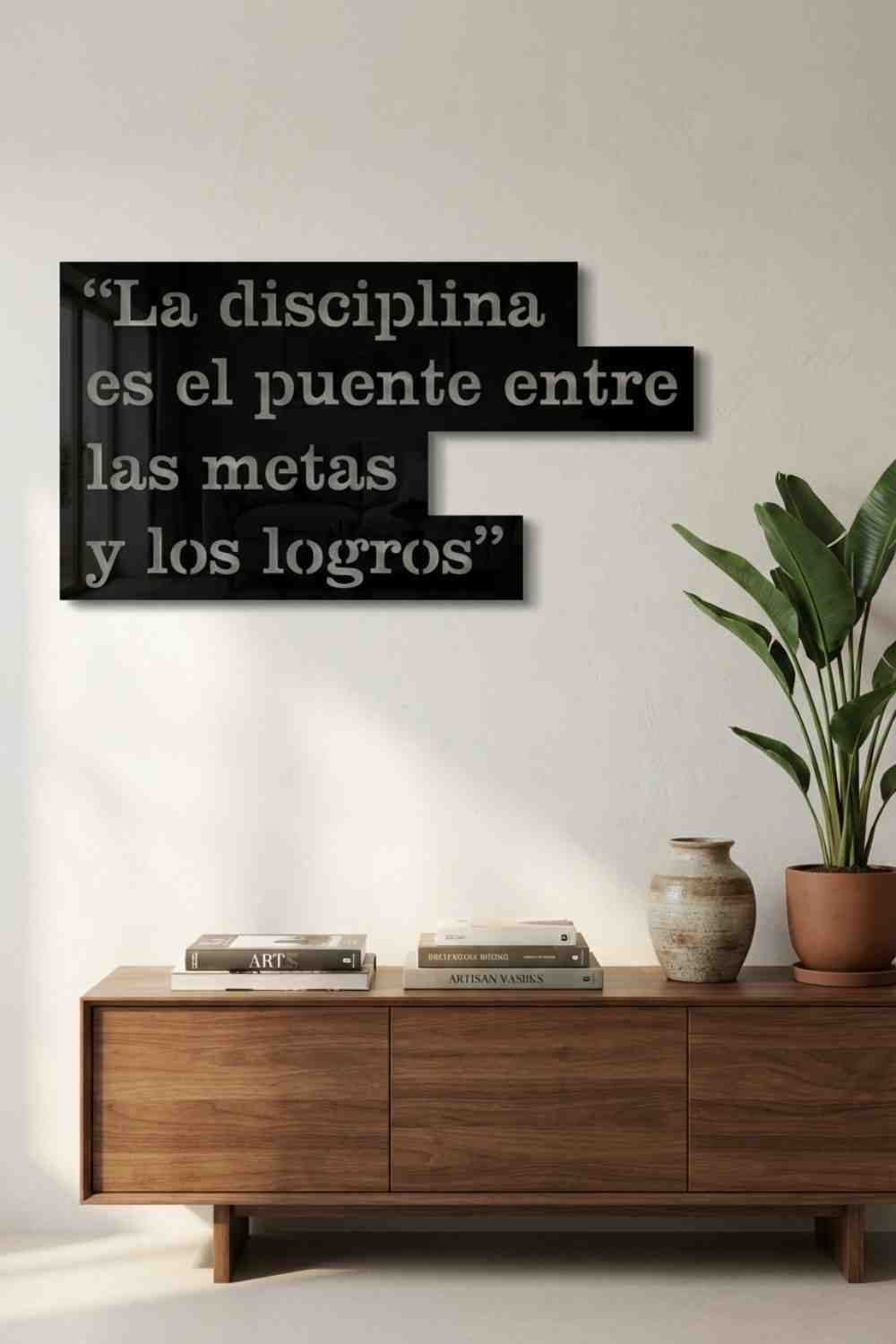 La disciplina - Cuadro decorativo | Cortayrecorta.es