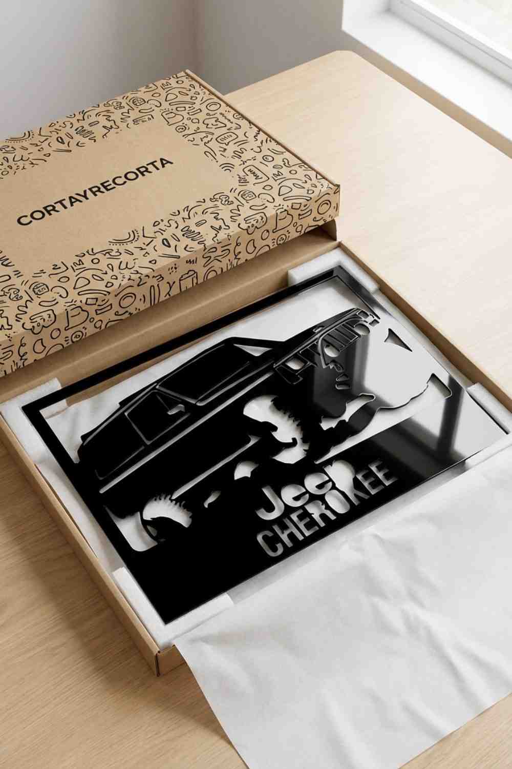 Jeep Cherokee - Cuadro decorativo | Cortayrecorta.es