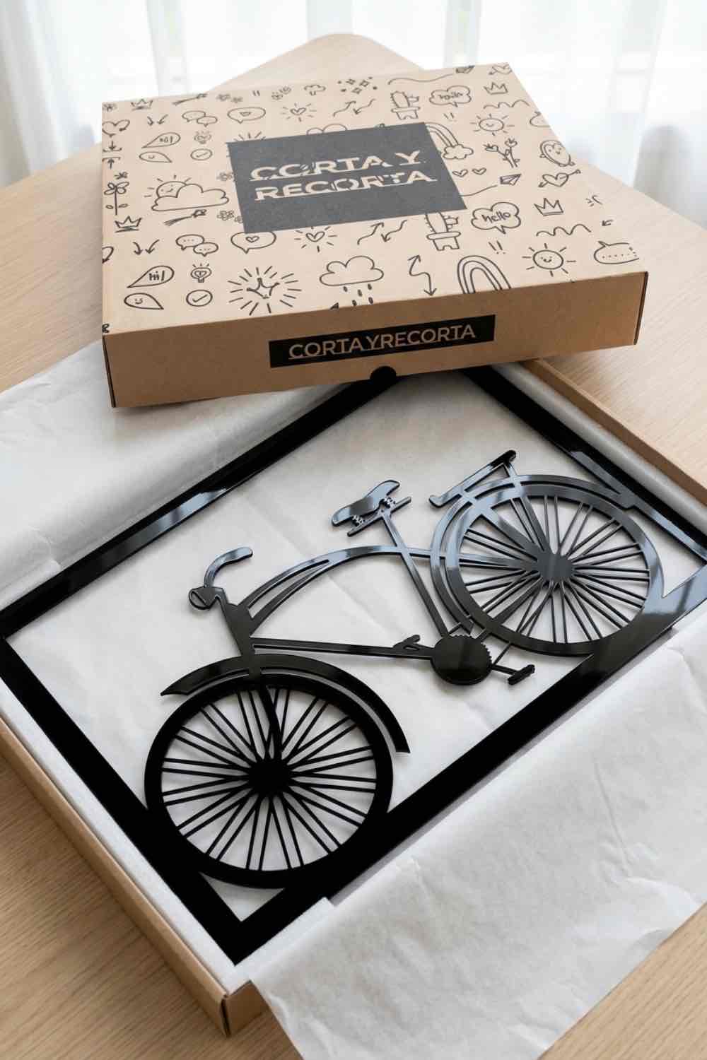 Retro Bike - Cuadro decorativo | Cortayrecorta.es