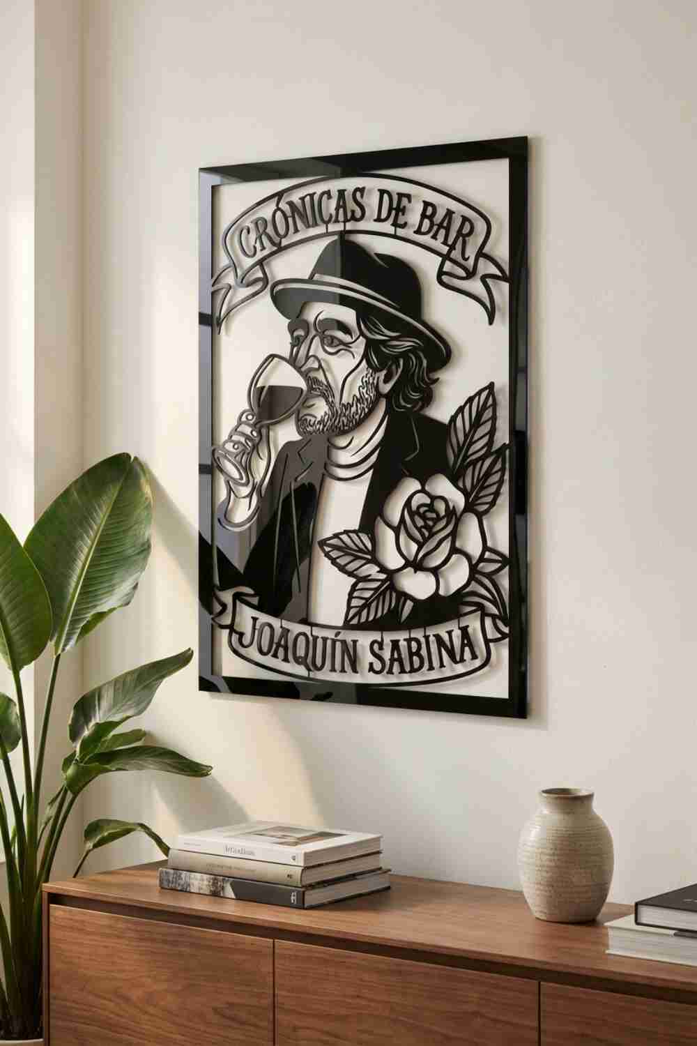 Sabina & Crónicas de Bar - Cuadro decorativo | Cortayrecorta.es