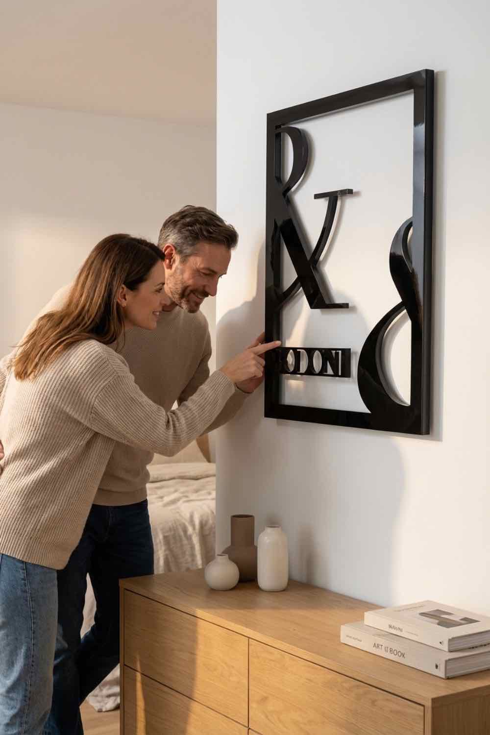 Bodoni - Cuadro decorativo | Cortayrecorta.es