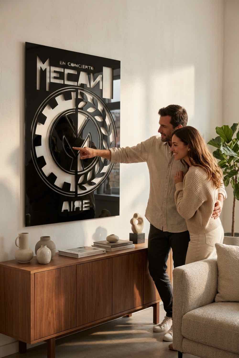 Mecano - Aire - Cuadro decorativo | Cortayrecorta.es