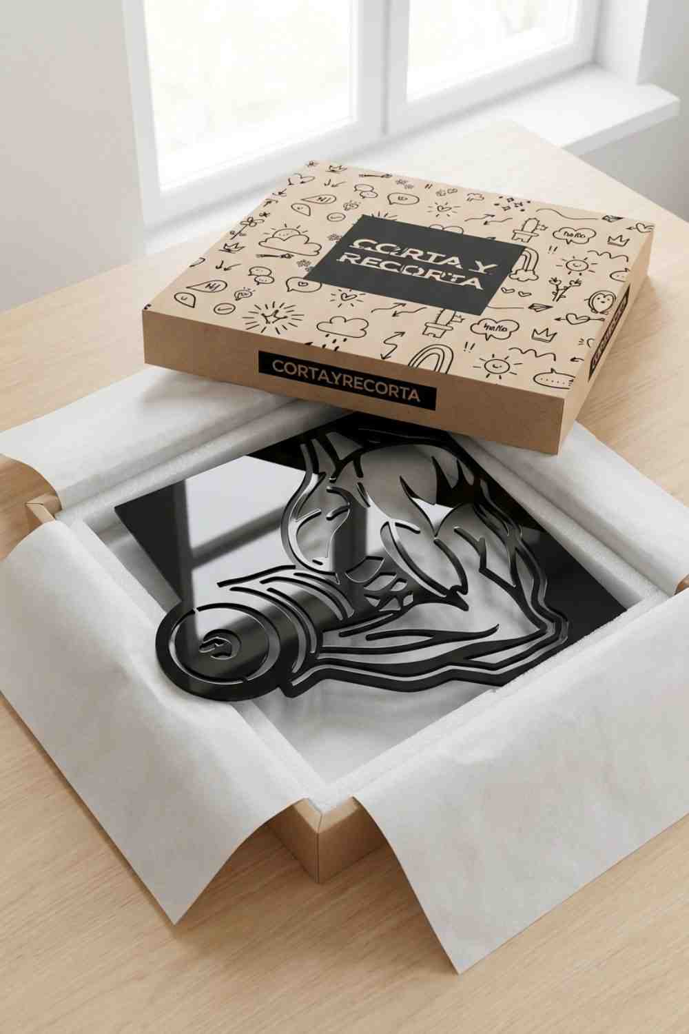 In the gym - Cuadro decorativo | Cortayrecorta.es