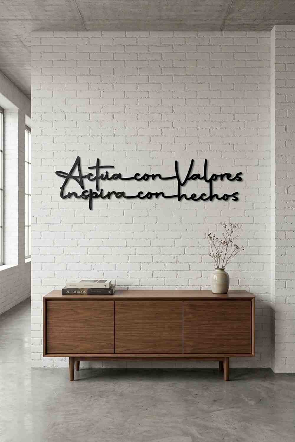 Actúa con valores, inspira con hechos