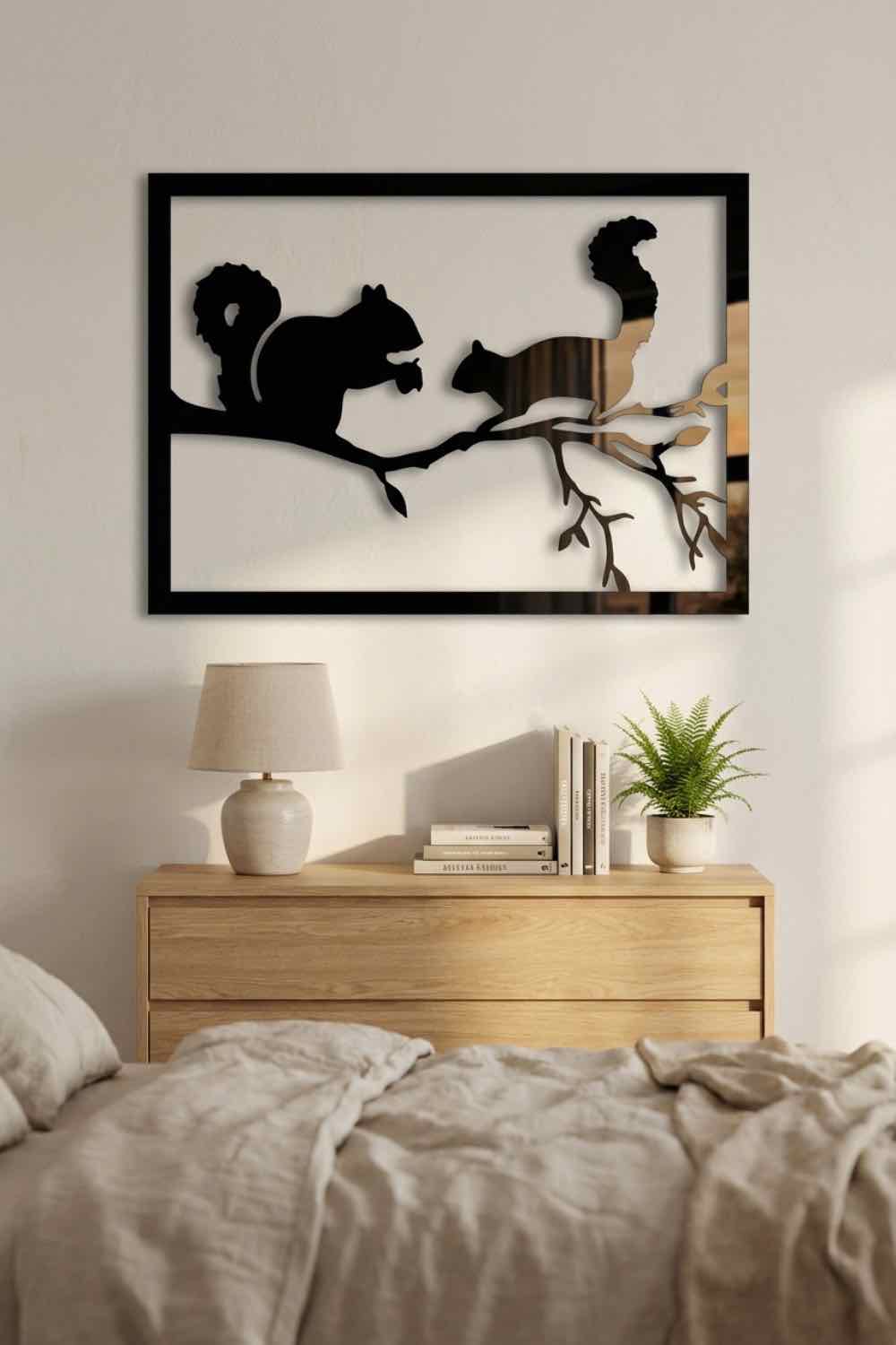 Squirrels In The Tree