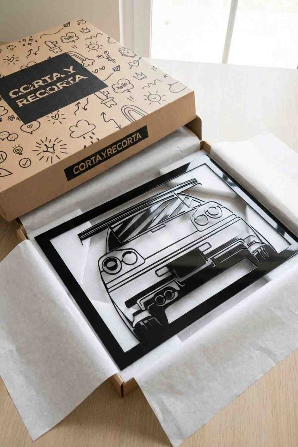 Nissan Skyline R34 Gt-R - Cuadro decorativo | Cortayrecorta.es