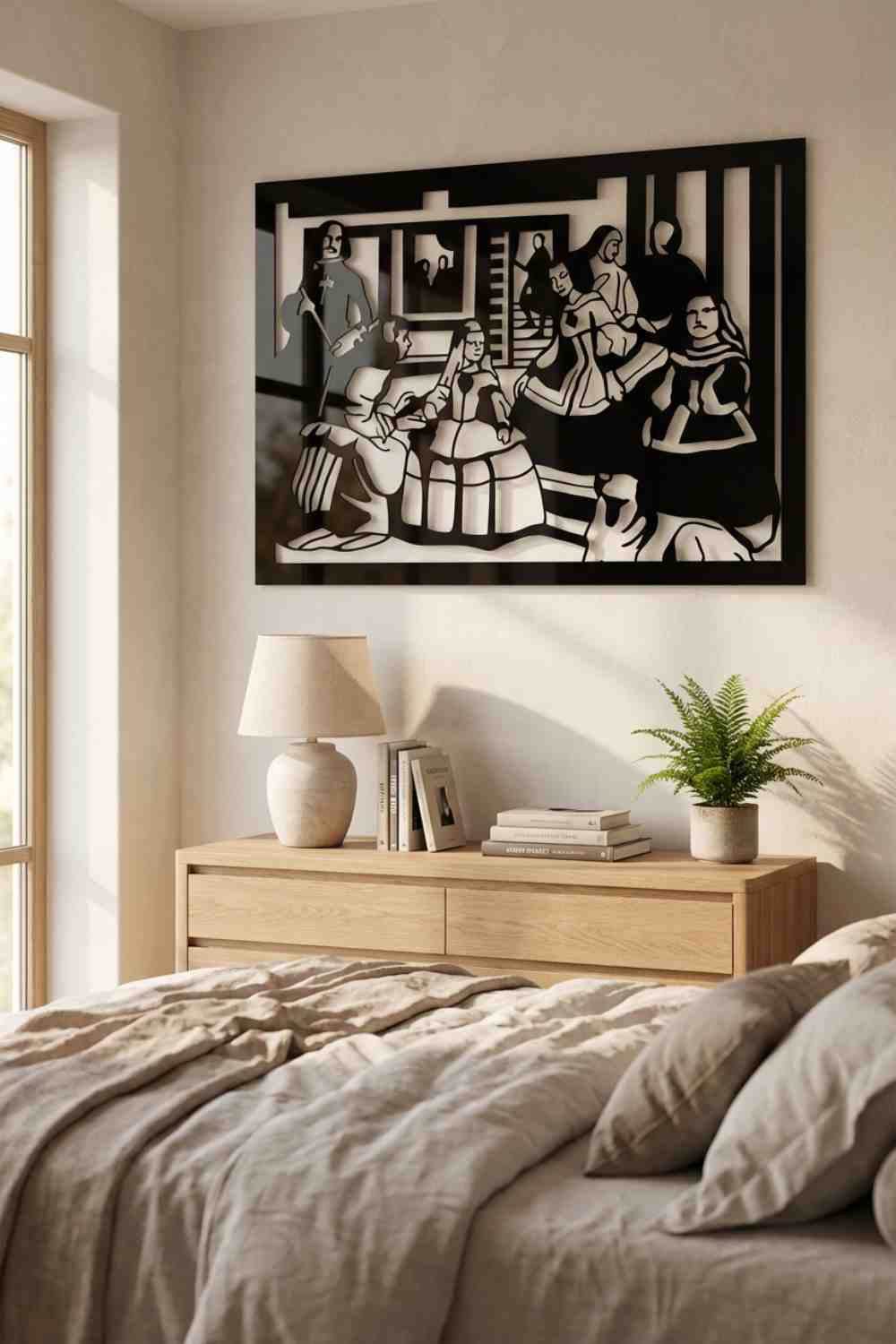 Meninas Velázquez - Cuadro decorativo | Cortayrecorta.es