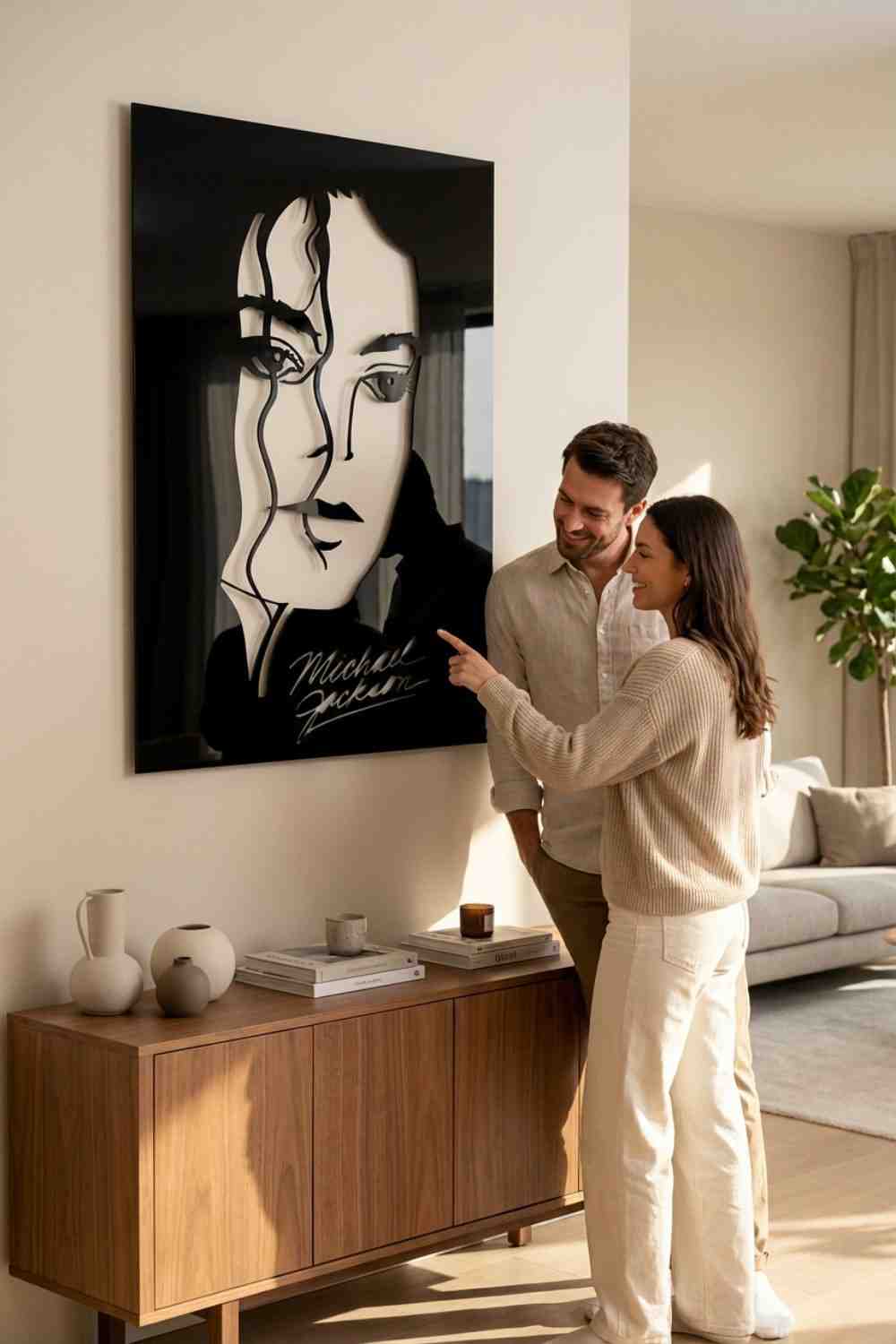 Michael Jackson - Cuadro decorativo | Cortayrecorta.es
