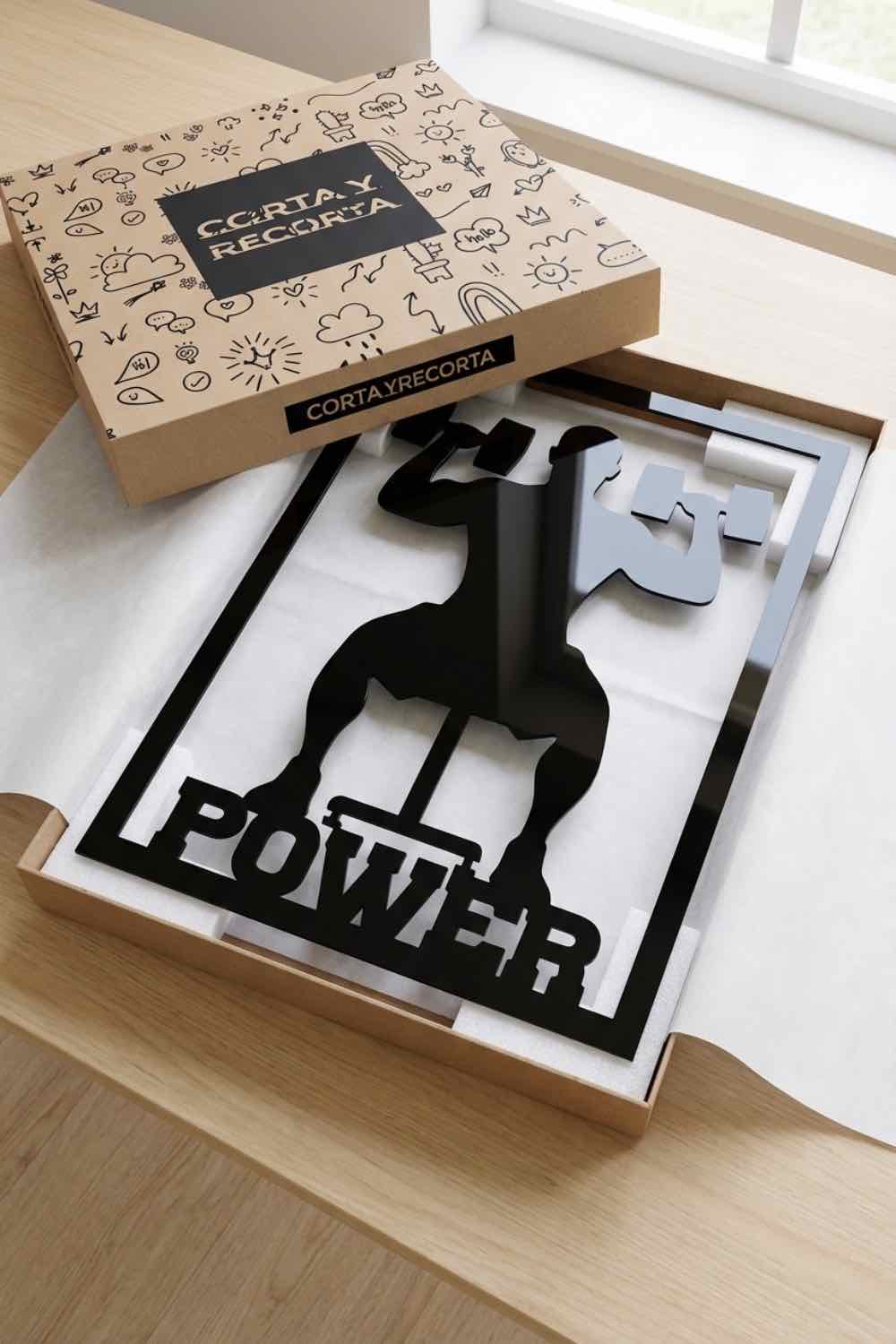 Power - Cuadro decorativo | Cortayrecorta.es
