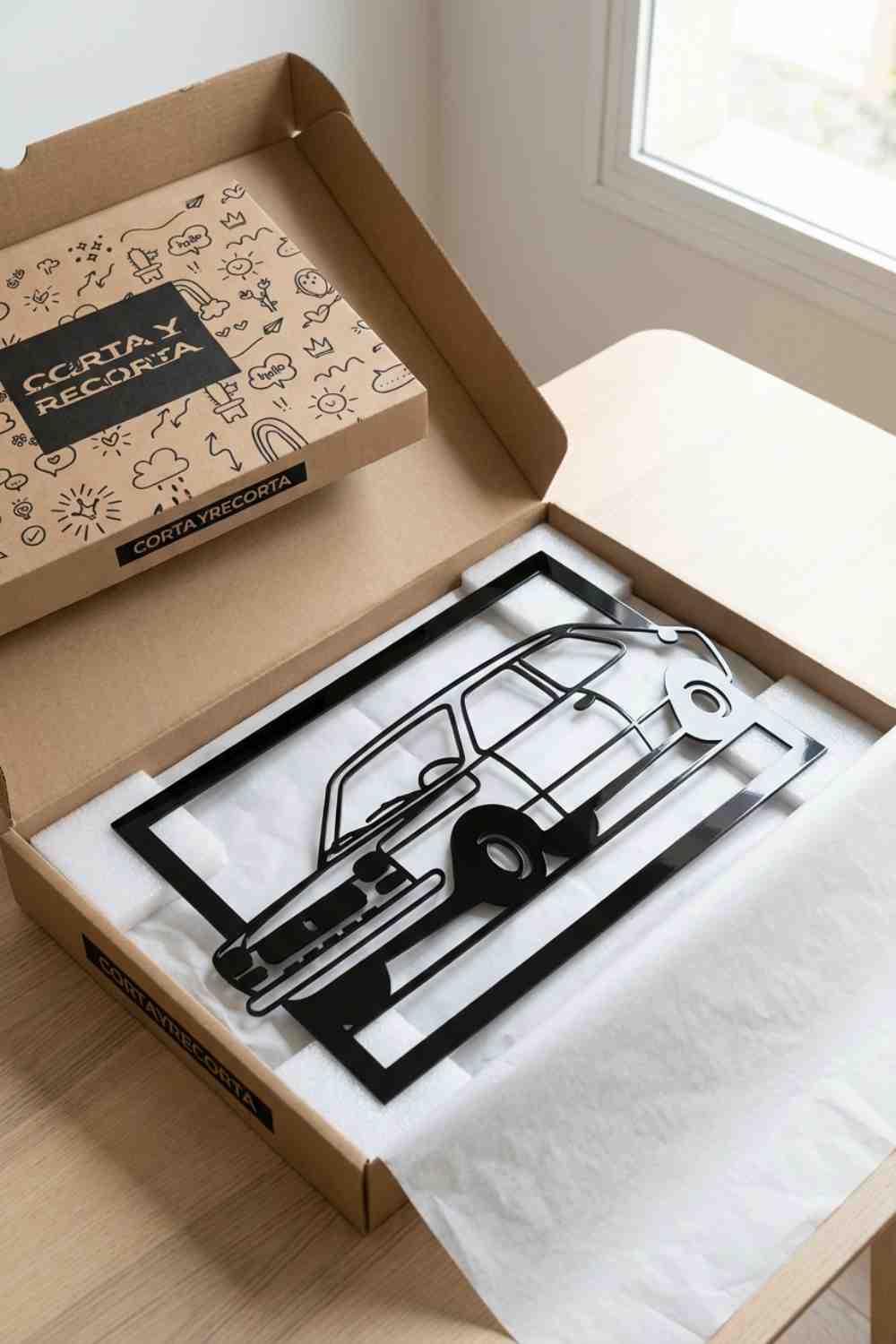Seat 127 - Cuadro decorativo | Cortayrecorta.es