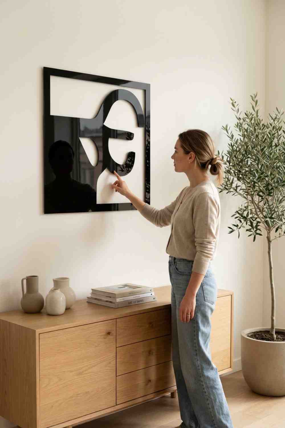 Chillida Nº 2 - Cuadro decorativo | Cortayrecorta.es