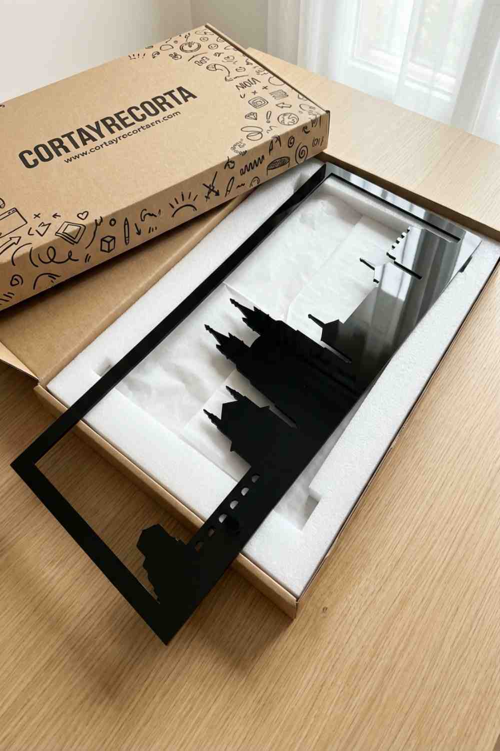 Burgos - Cuadro decorativo | Cortayrecorta.es
