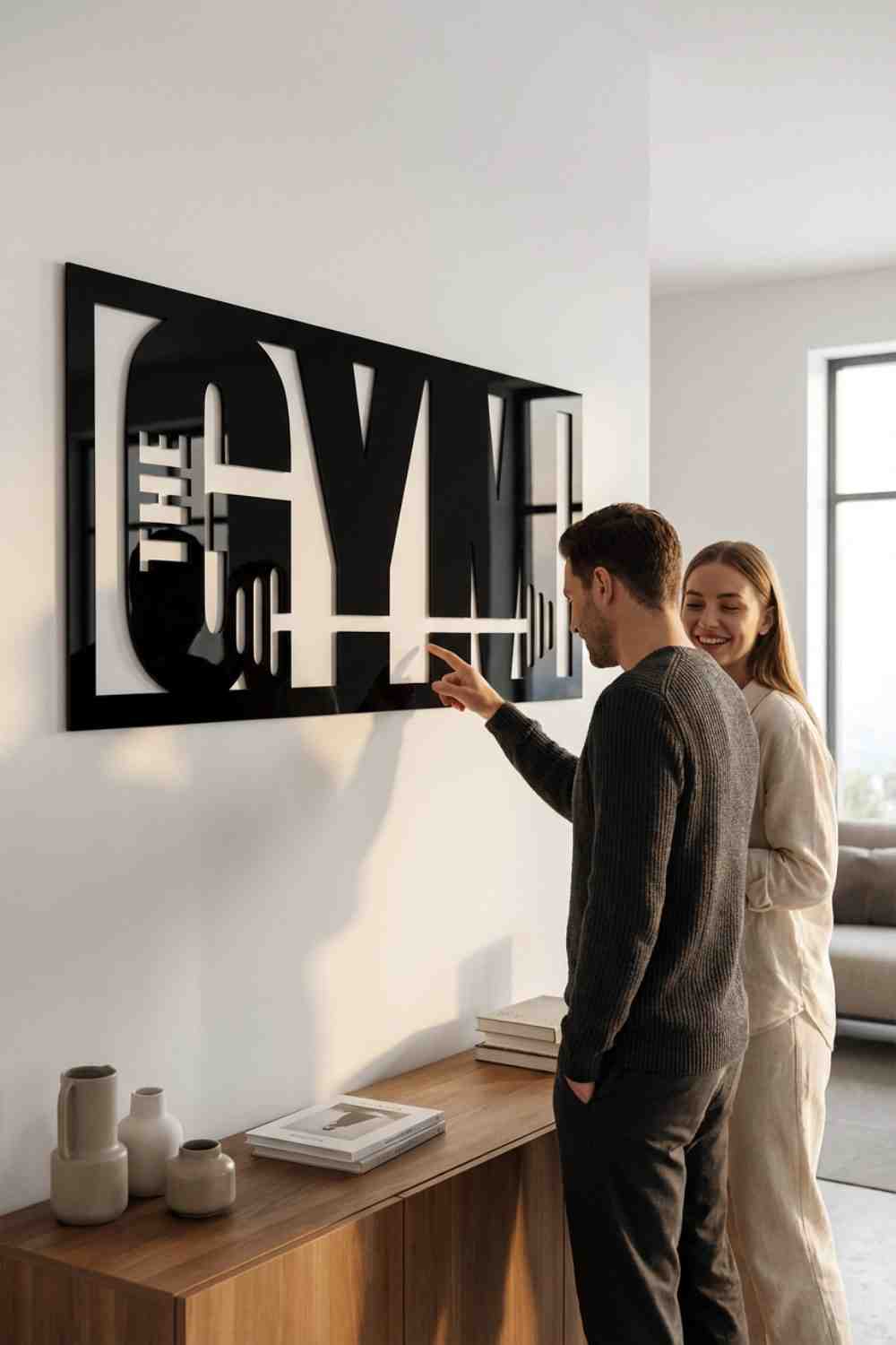 The gym - Cuadro decorativo | Cortayrecorta.es