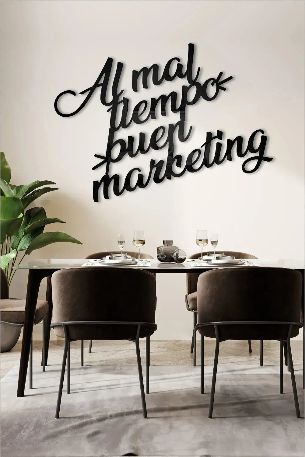 Al mal tiempo buen marketing