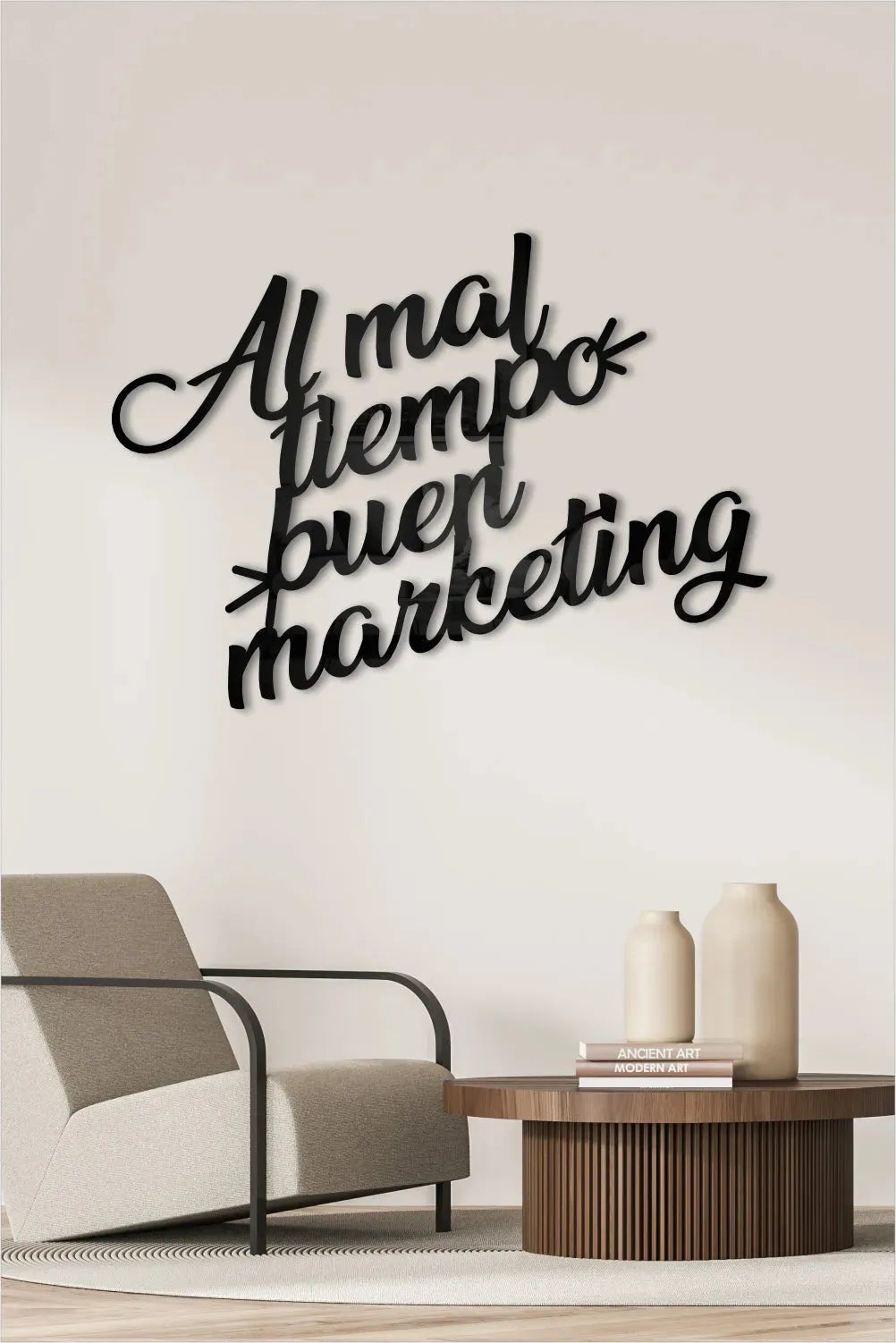 Al mal tiempo buen marketing