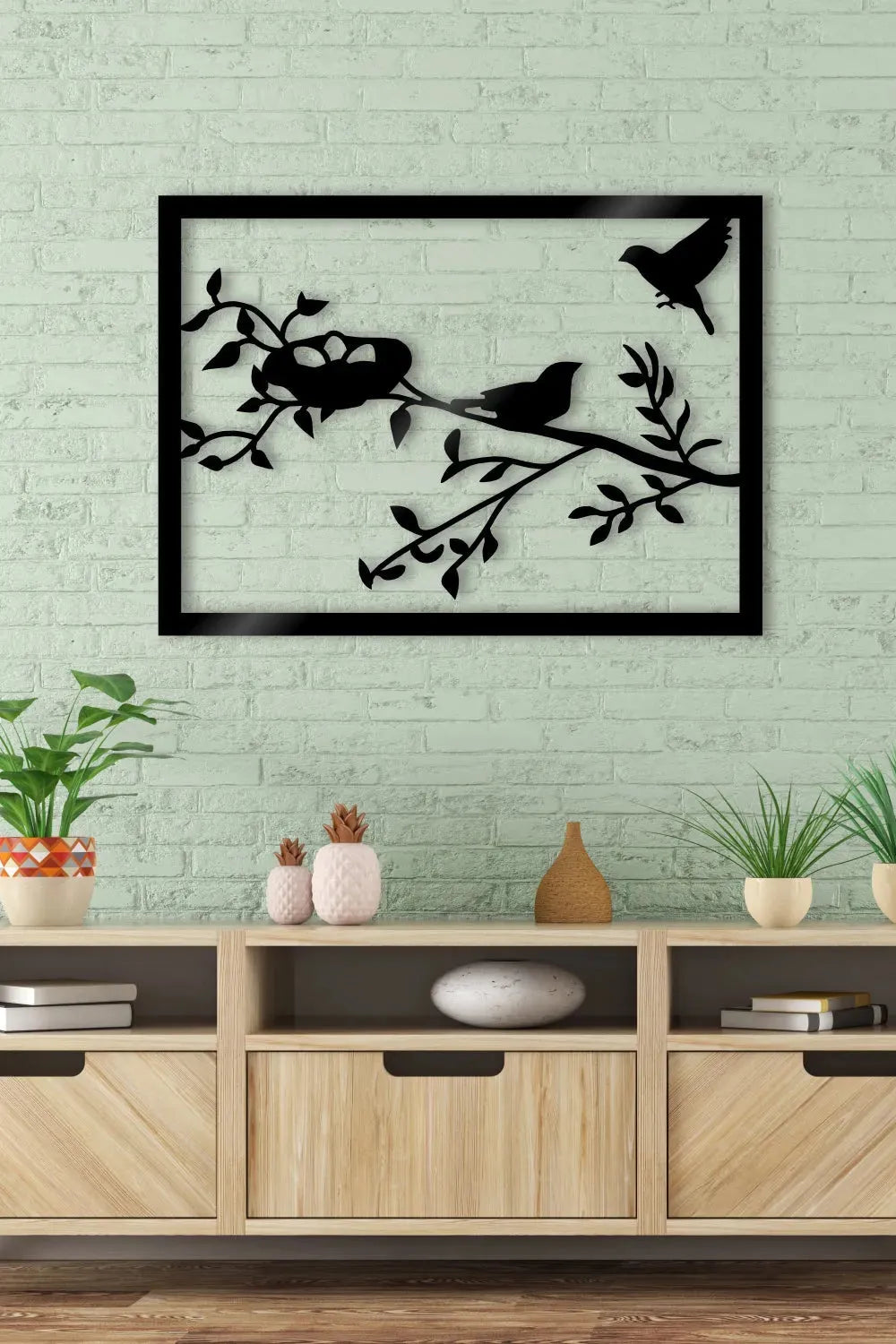 Birds in their nest