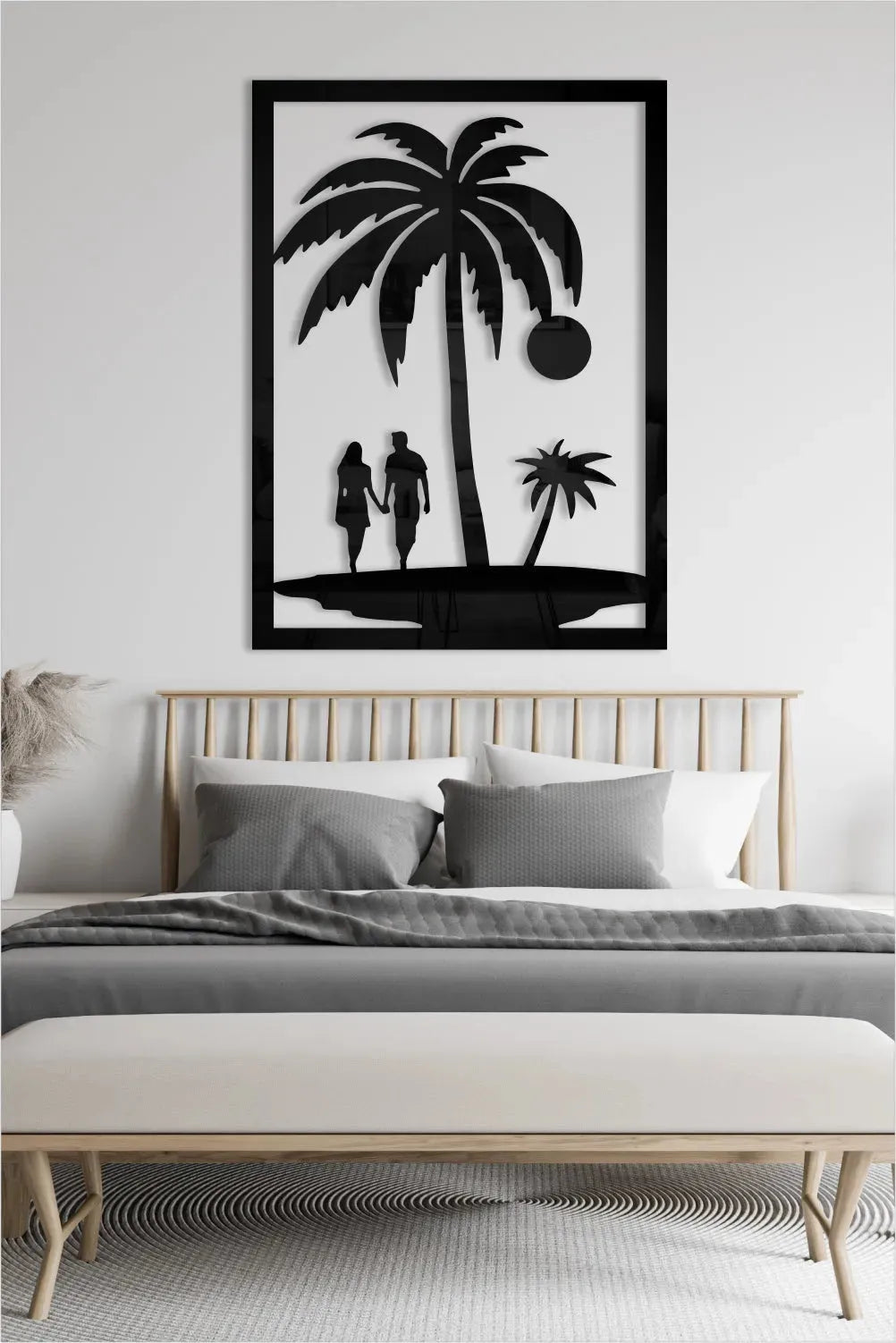 Walking on the beach