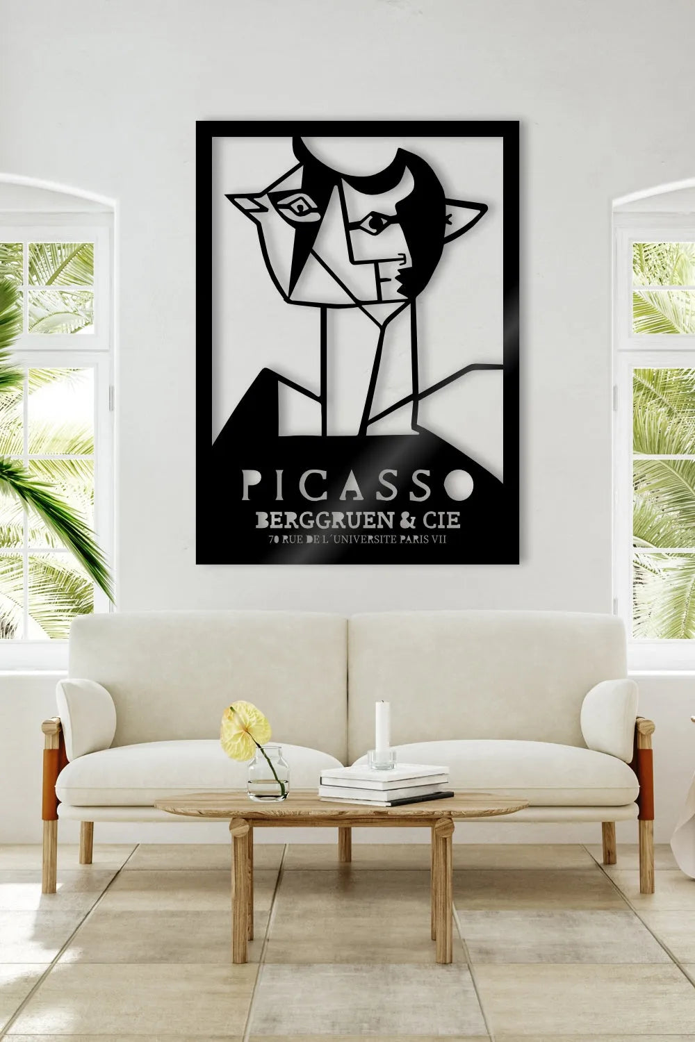 Picasso Engraving Exhibition Poster