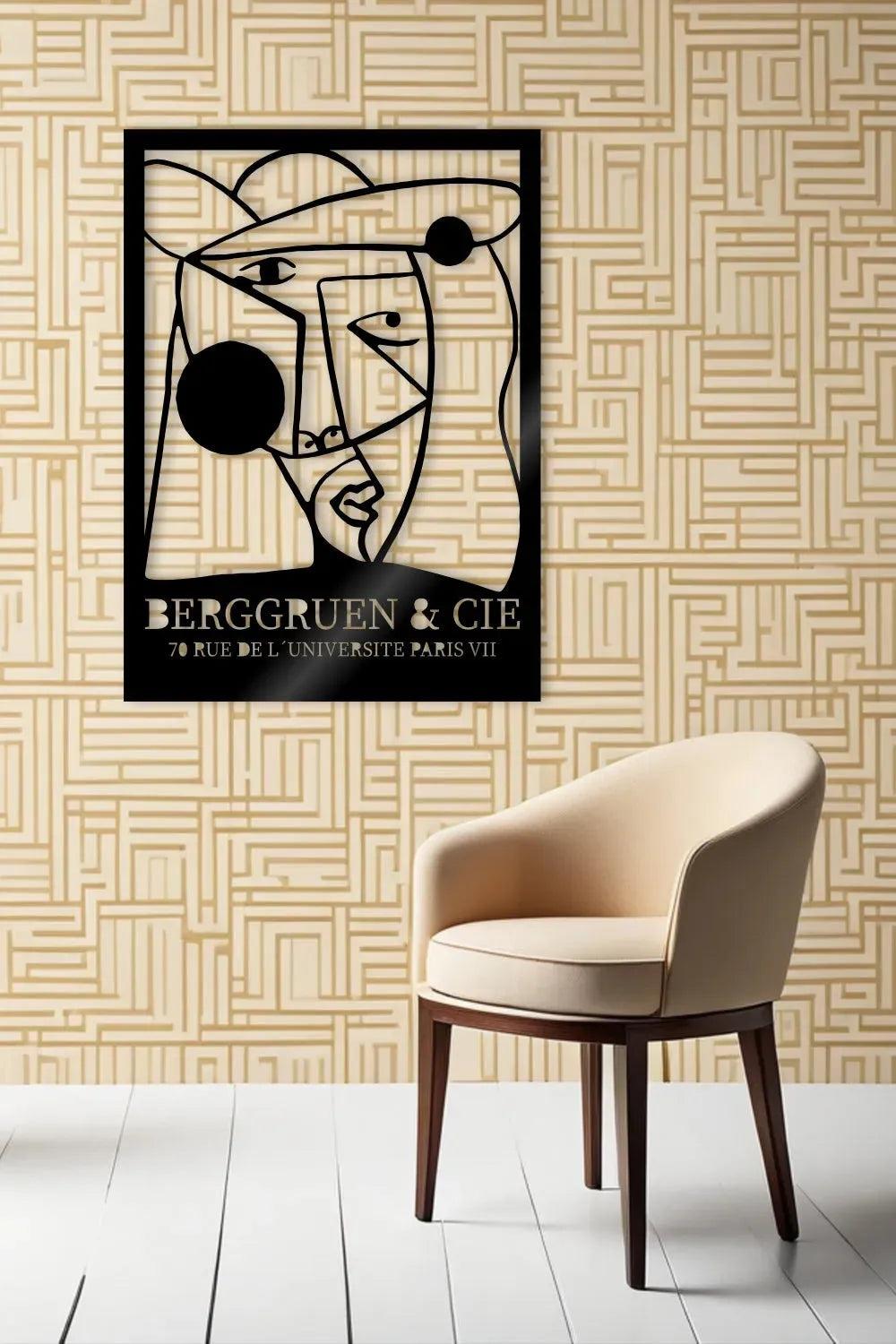 Picasso Doodle Exhibition Poster
