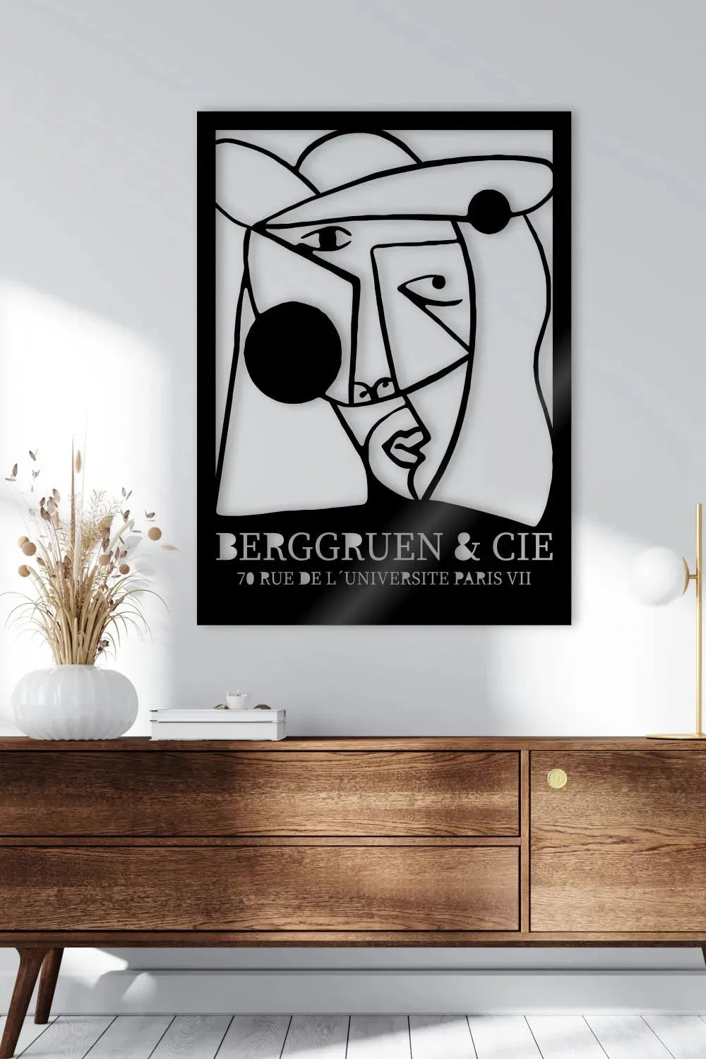 Picasso Doodle Exhibition Poster