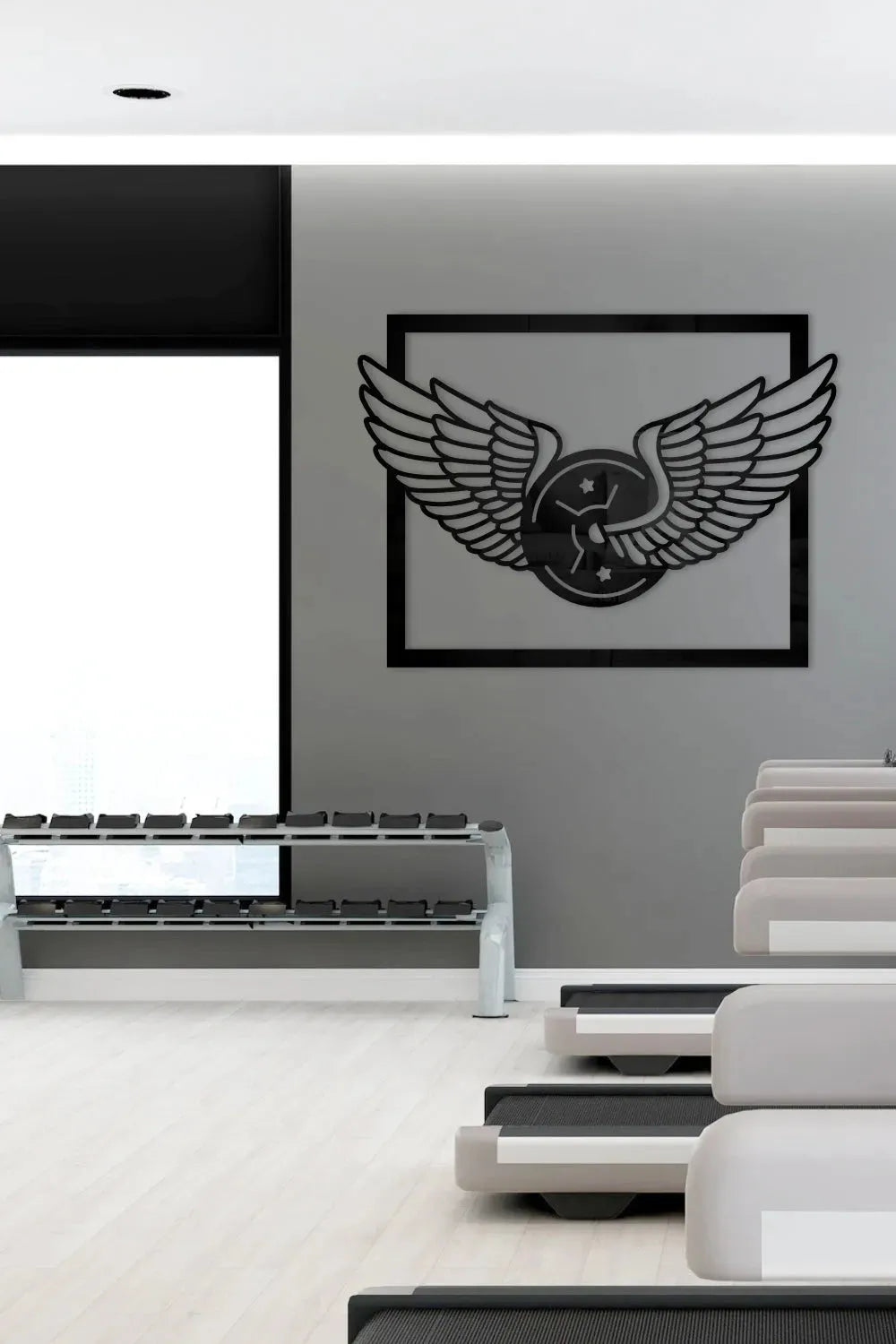 Olympic disc with wings