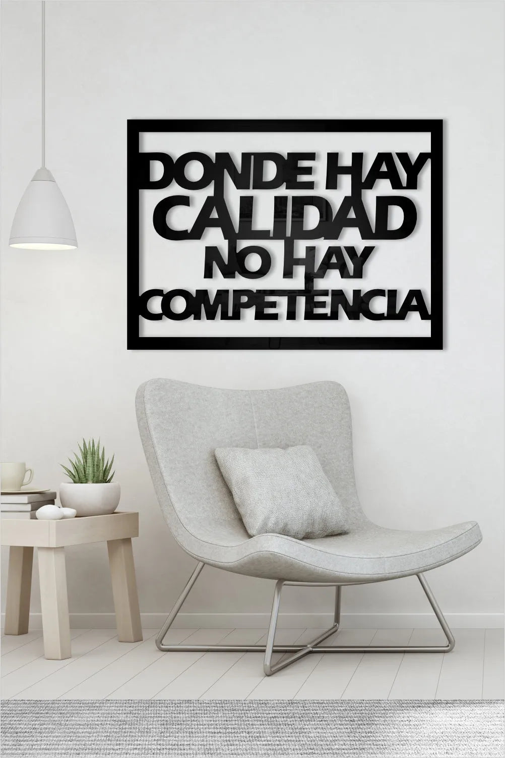 Donde hay calidad, no hay competencia