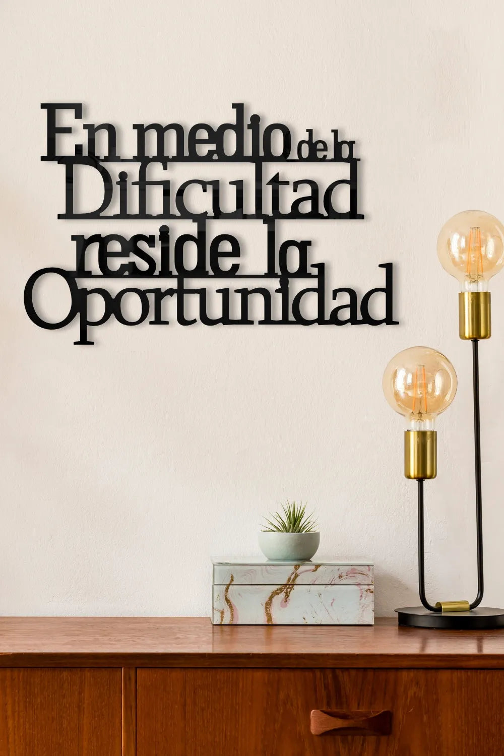En medio de la dificultad reside la oportunidad
