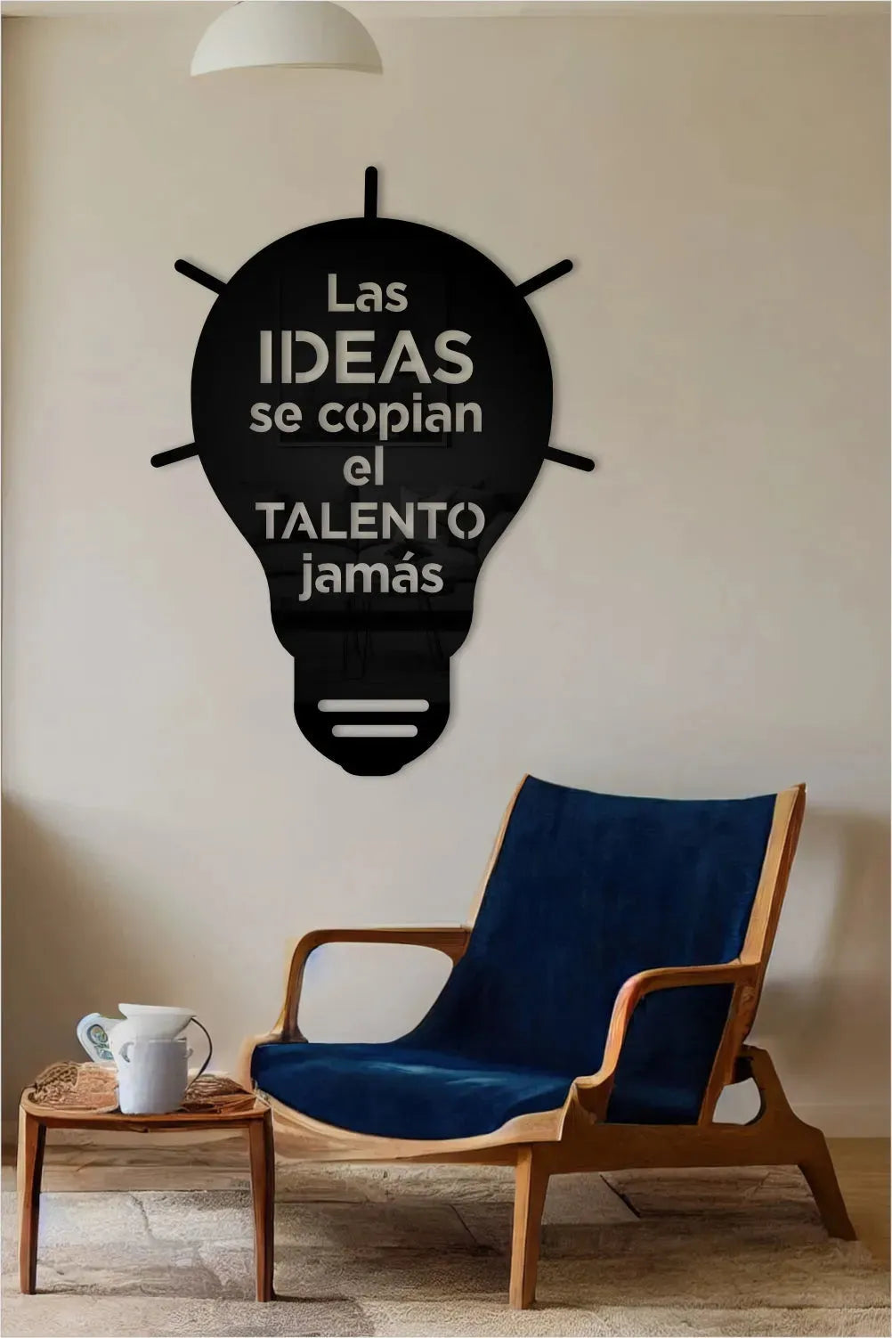 Ideas are copied, talent is never